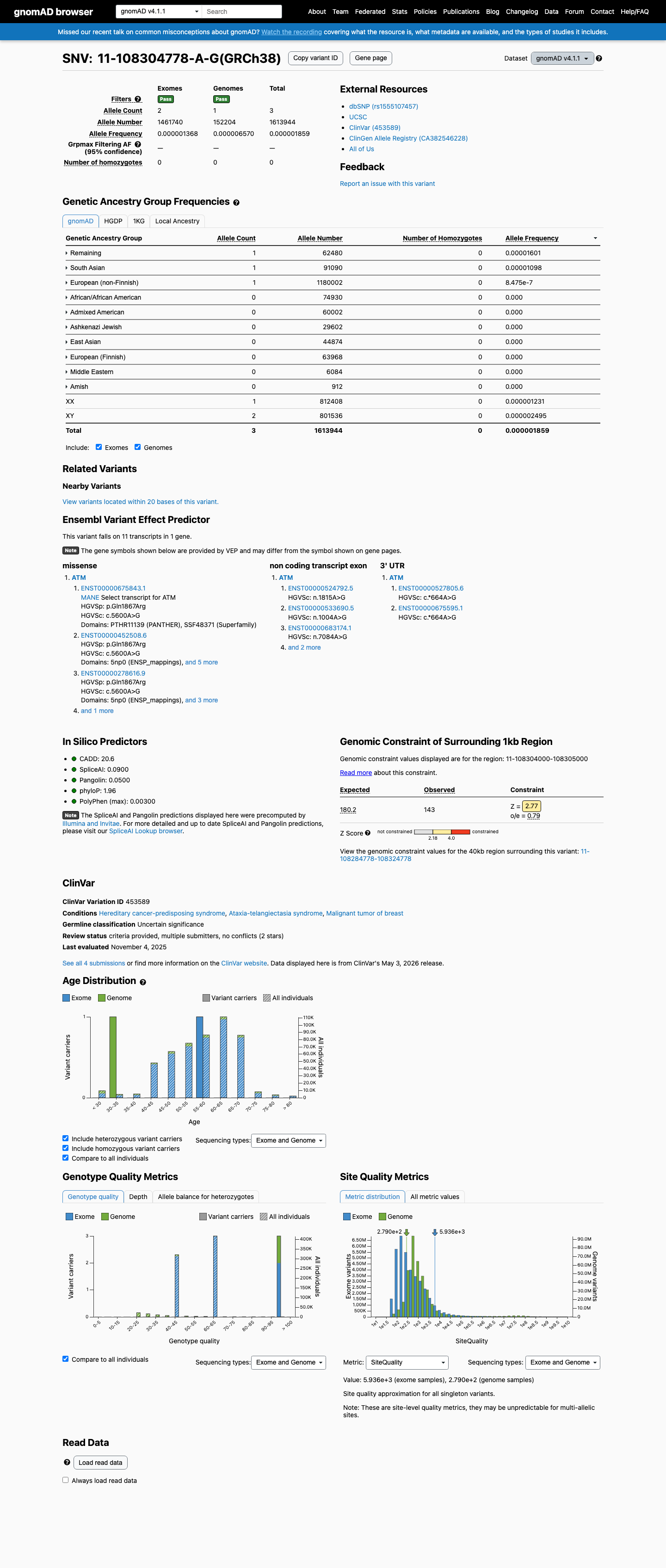 gnomAD v4.1 screenshot