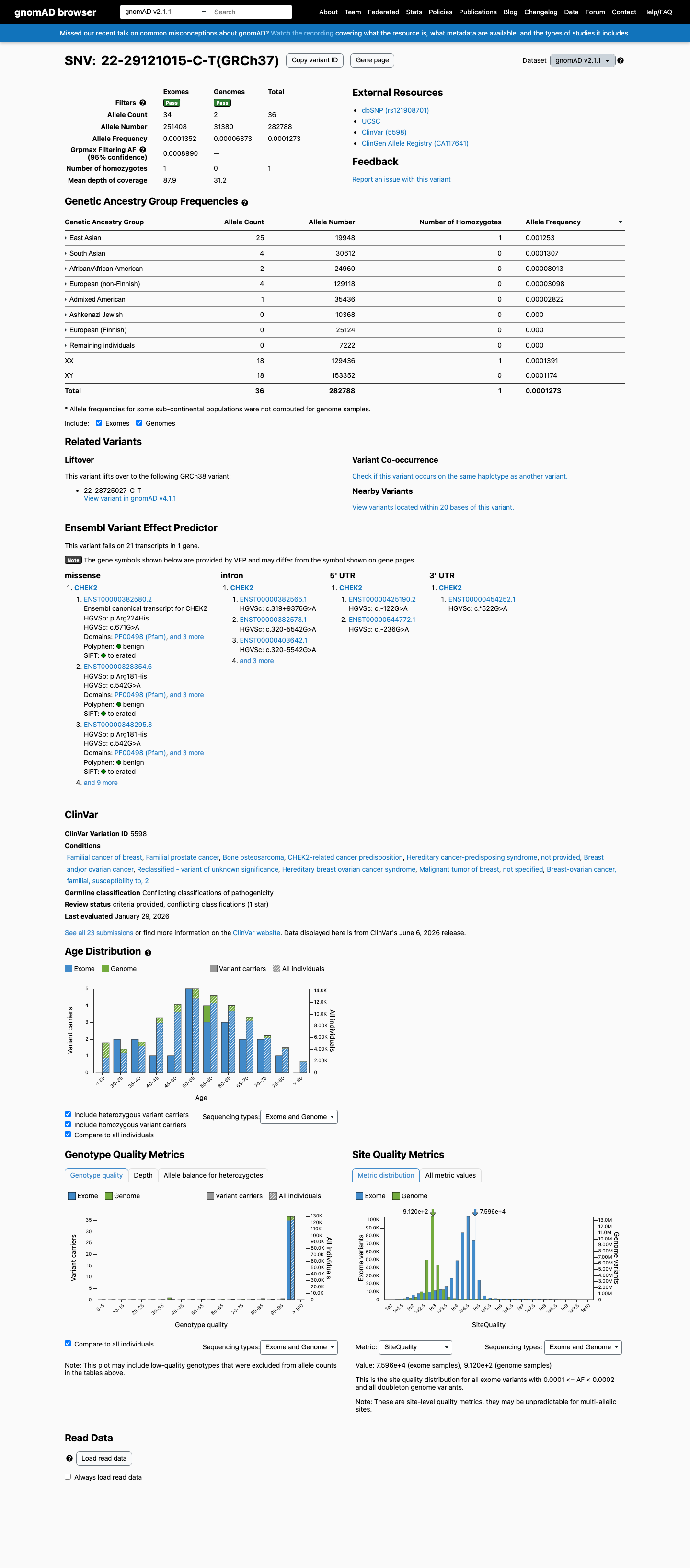 gnomAD v2.1 screenshot