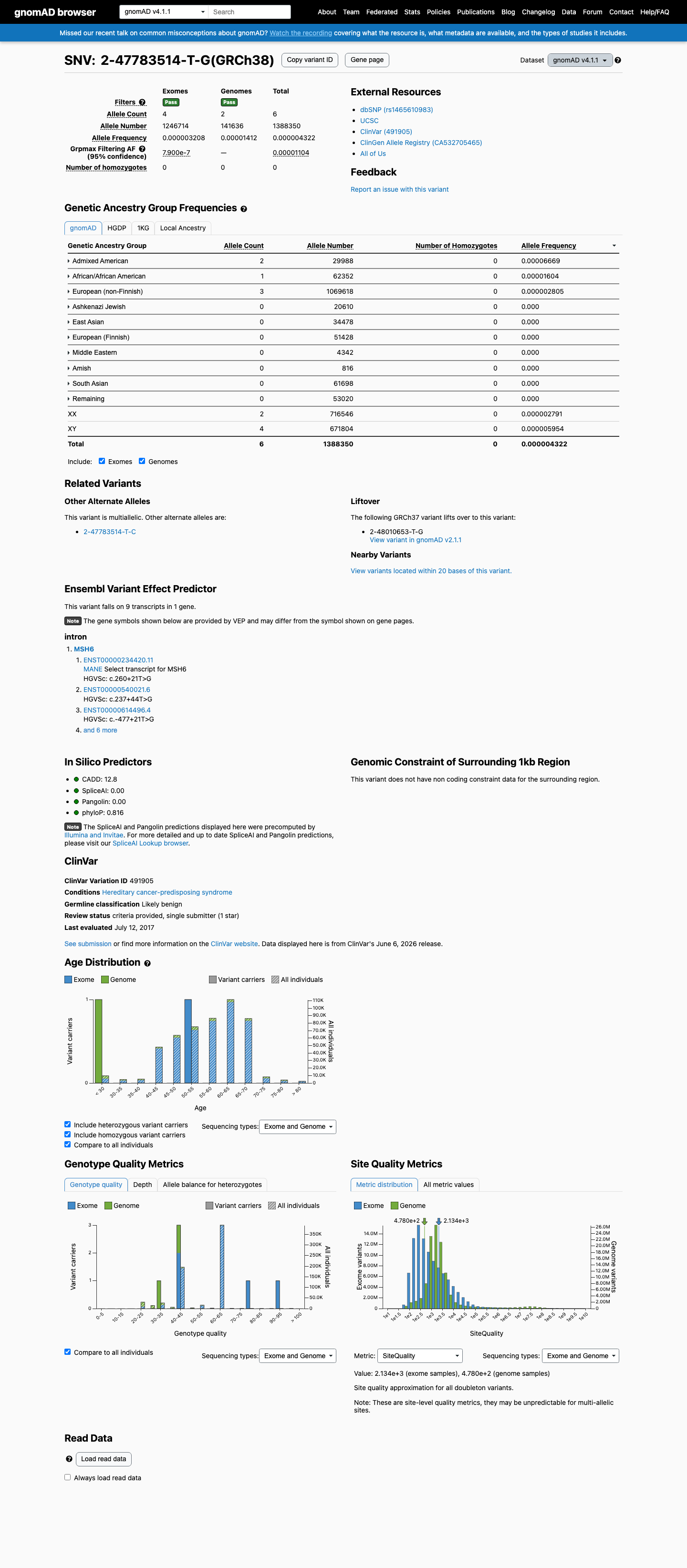 gnomAD v4.1 screenshot