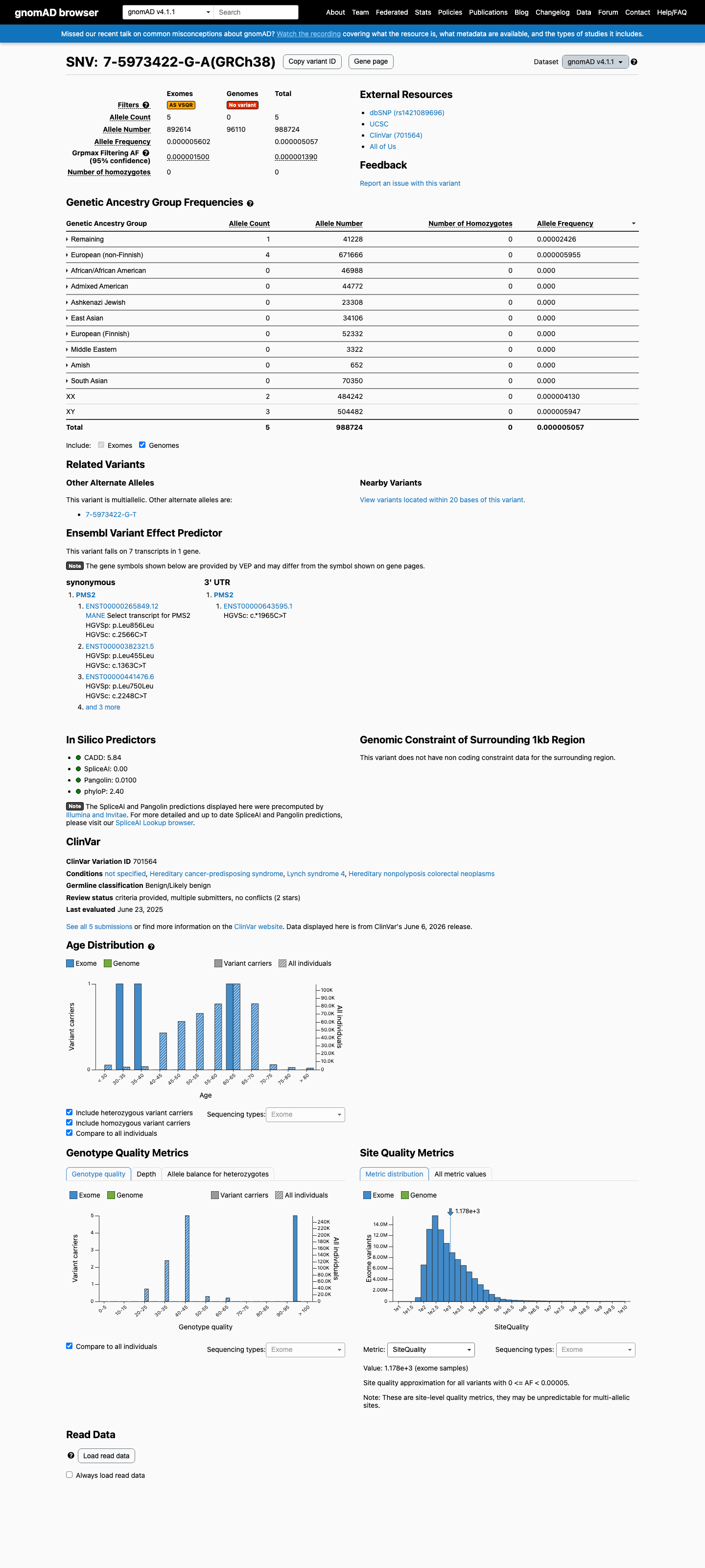 gnomAD v4.1 screenshot