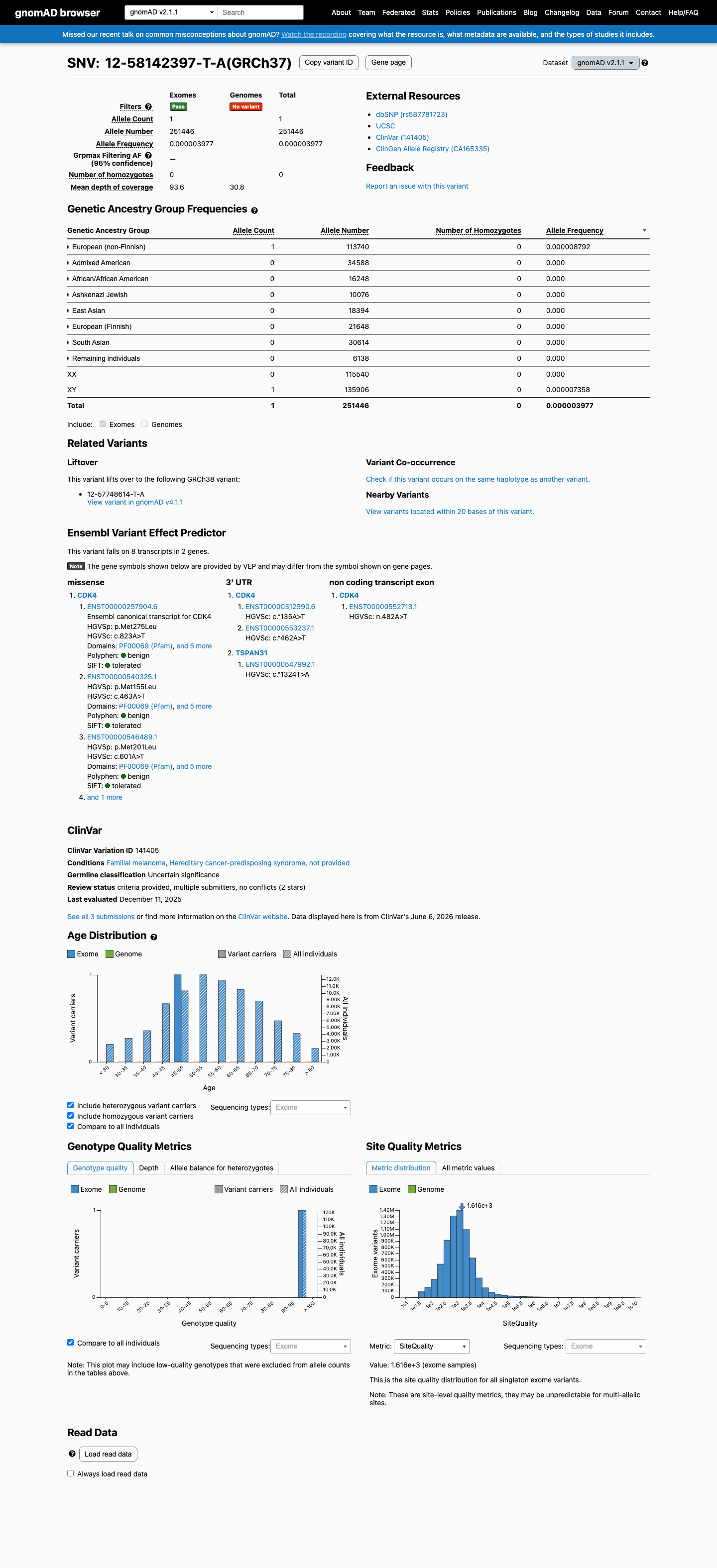 gnomAD v2.1 screenshot
