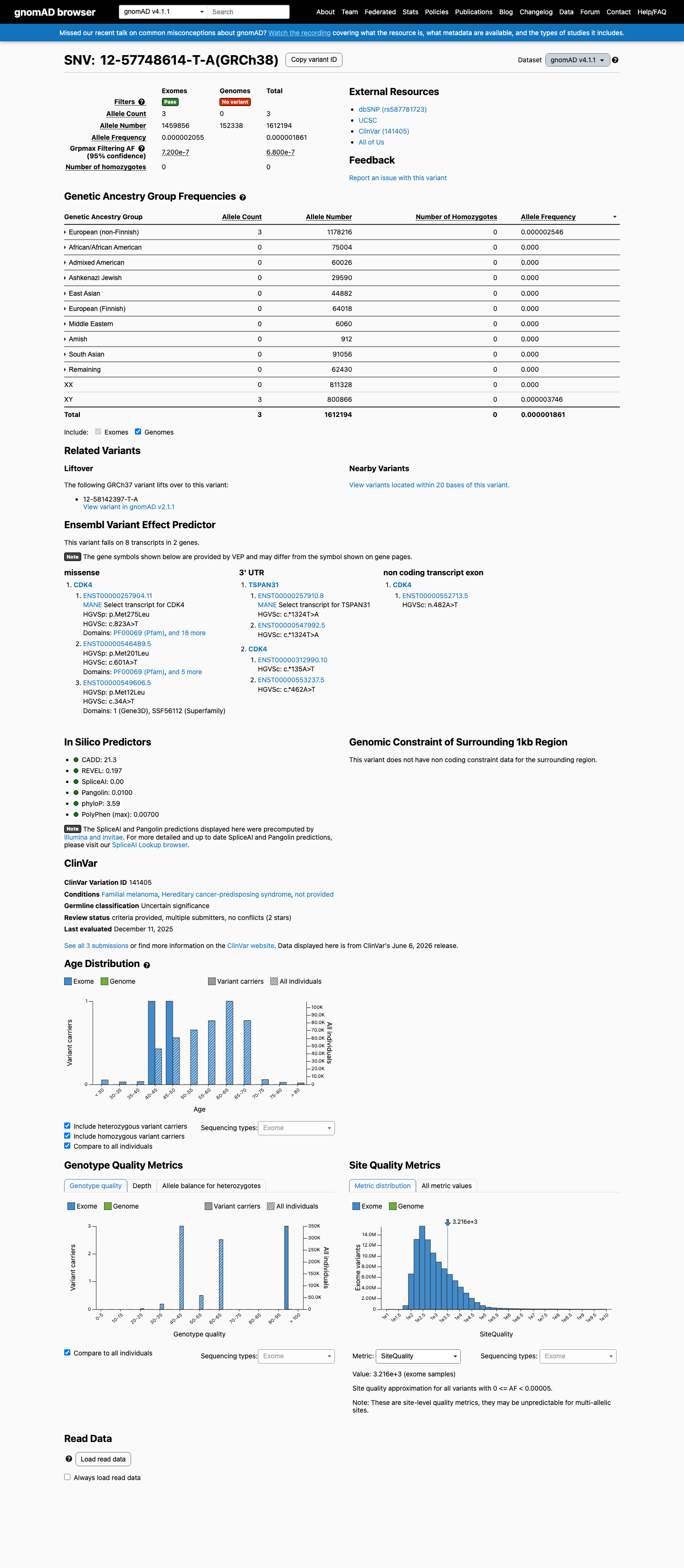 gnomAD v4.1 screenshot
