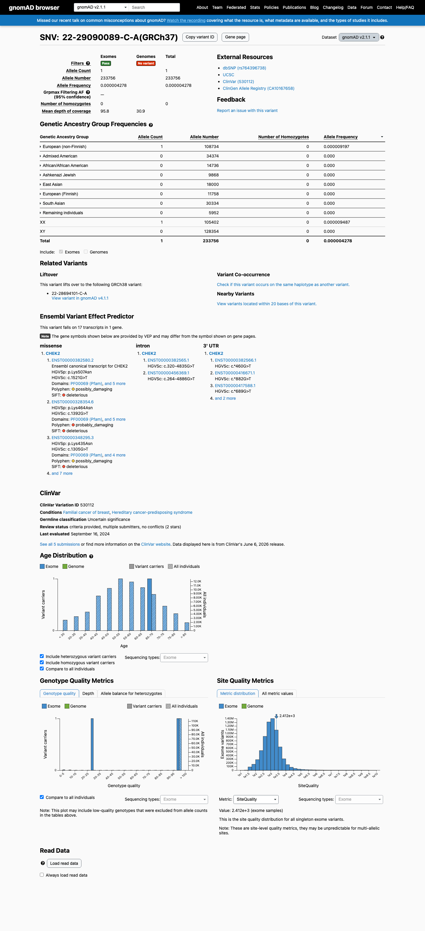 gnomAD v2.1 screenshot