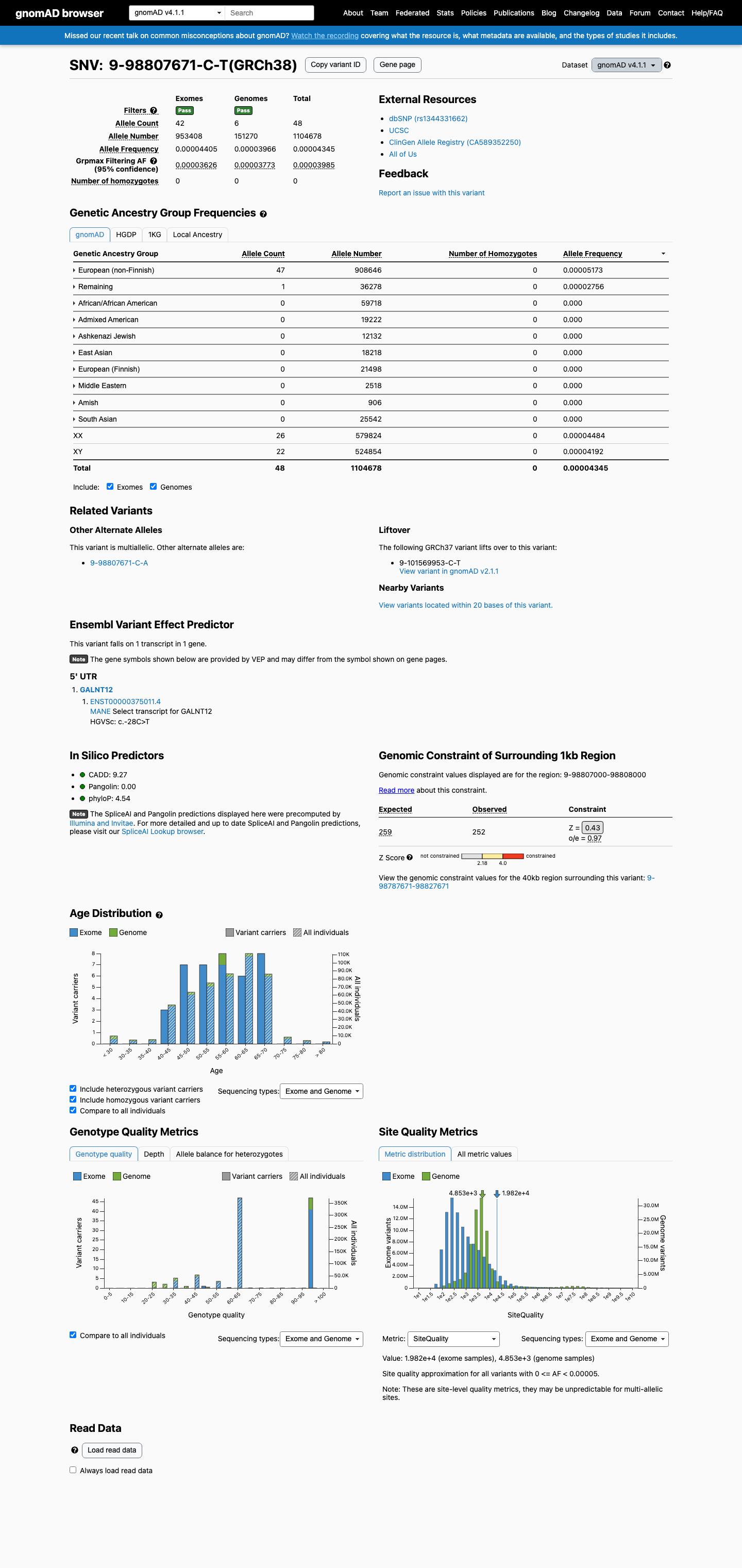 gnomAD v4.1 screenshot