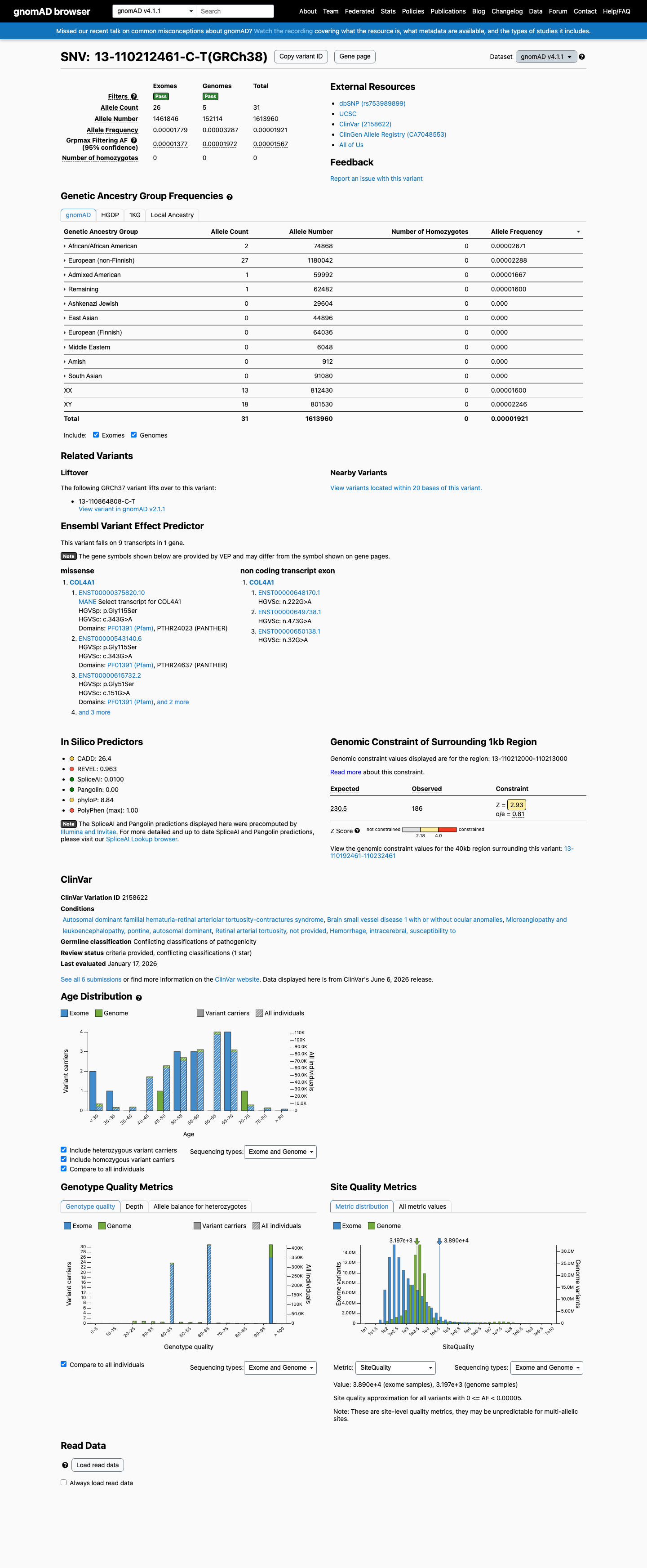 gnomAD v4.1 screenshot
