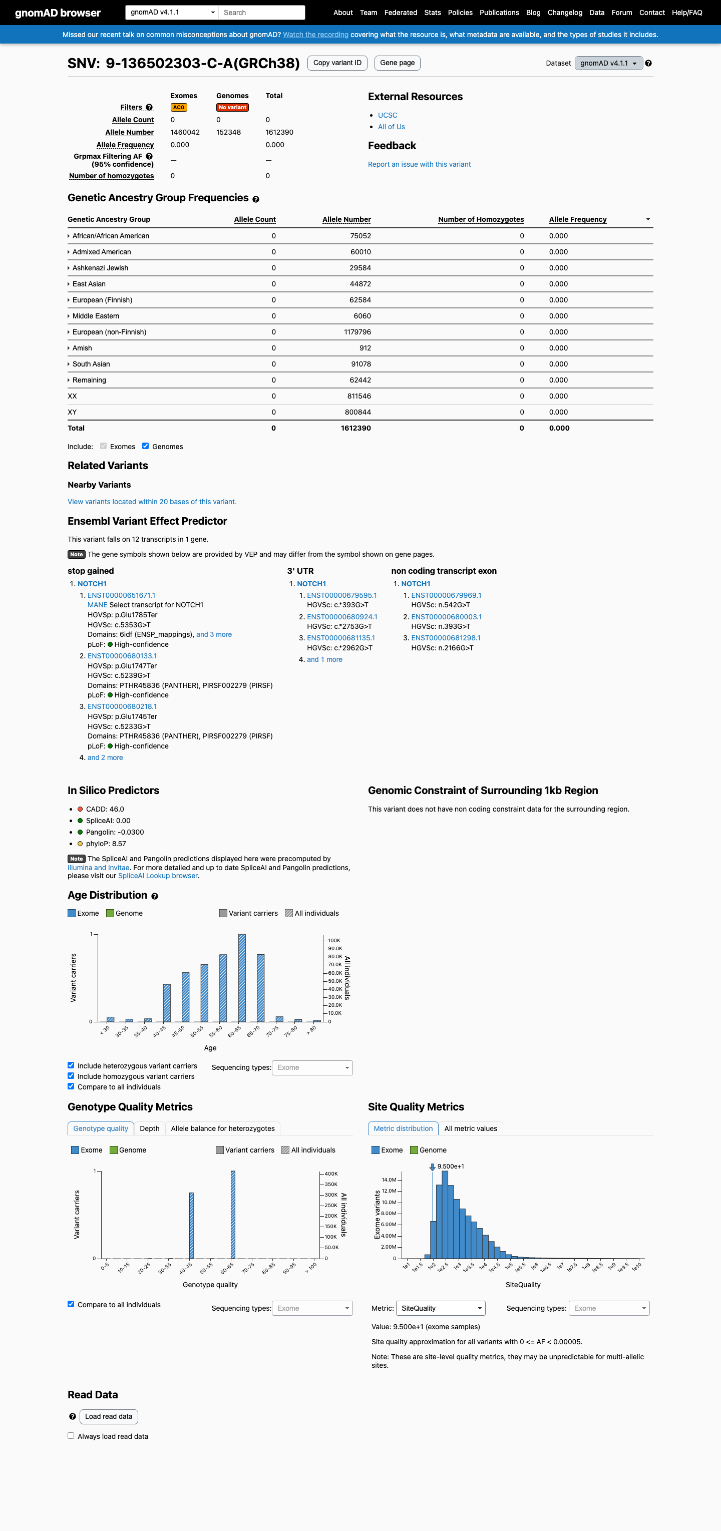 gnomAD v4.1 screenshot