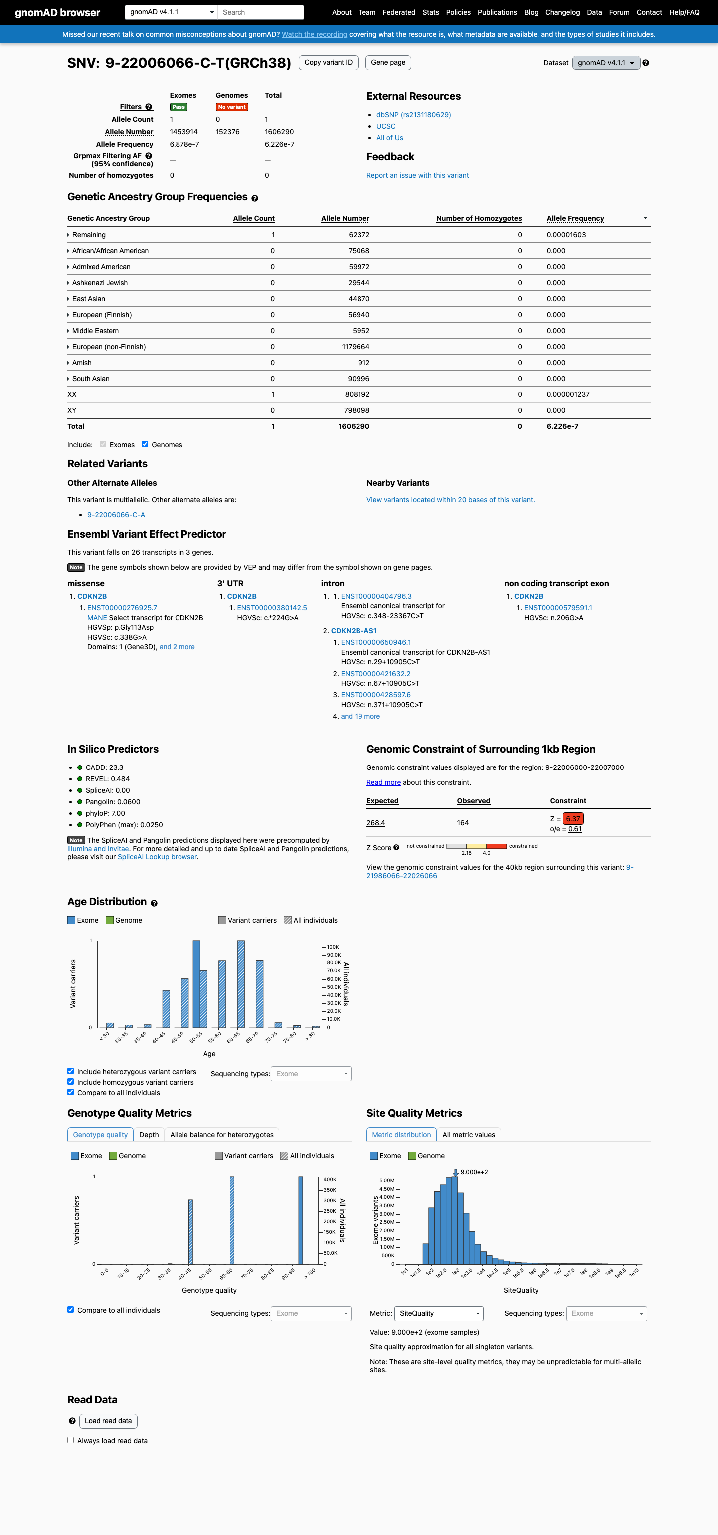 gnomAD v4.1 screenshot
