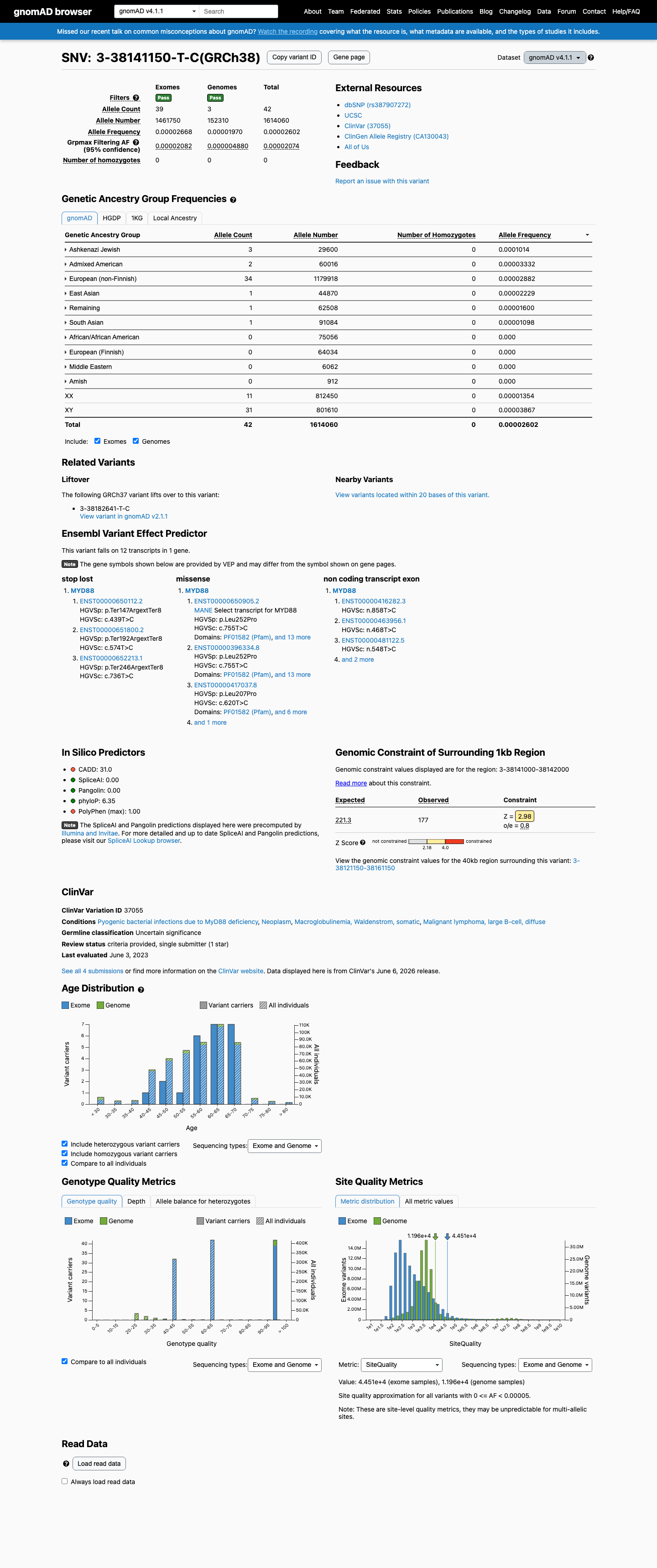 gnomAD v4.1 screenshot