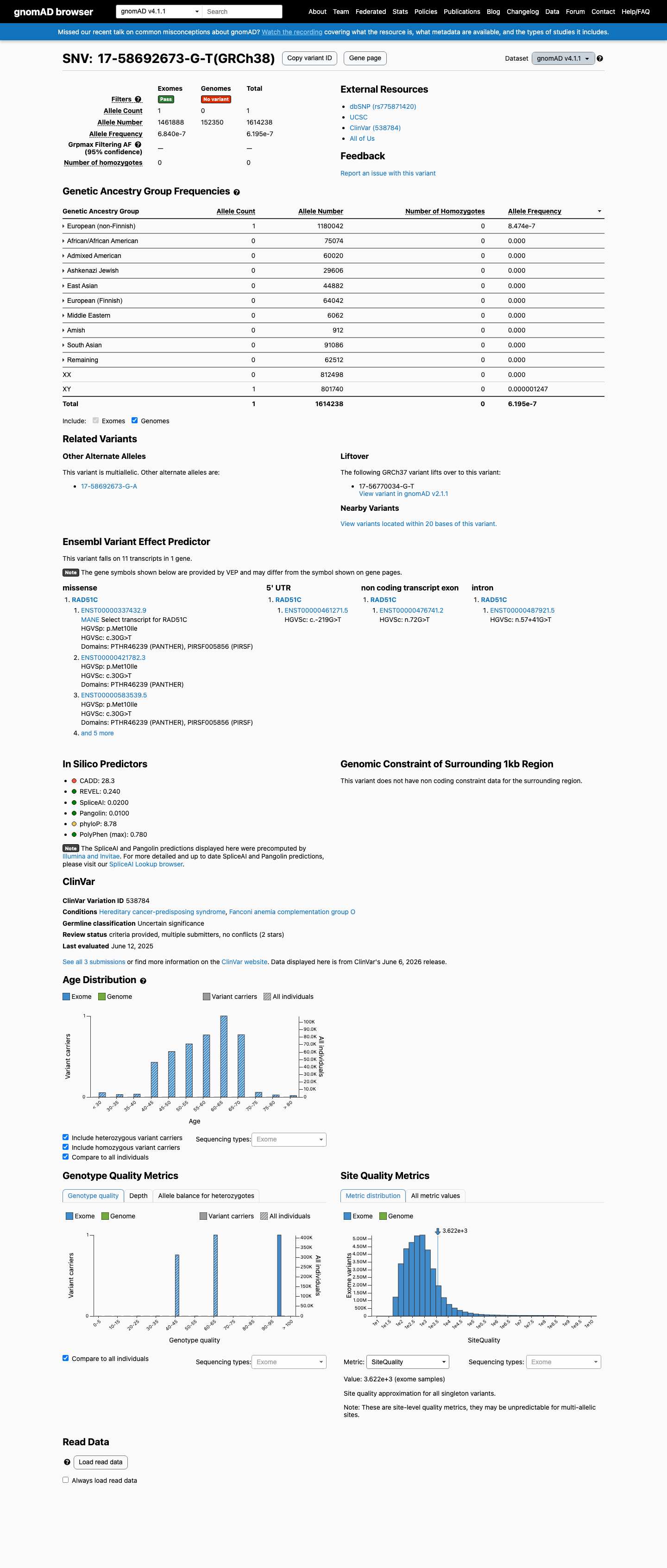gnomAD v4.1 screenshot
