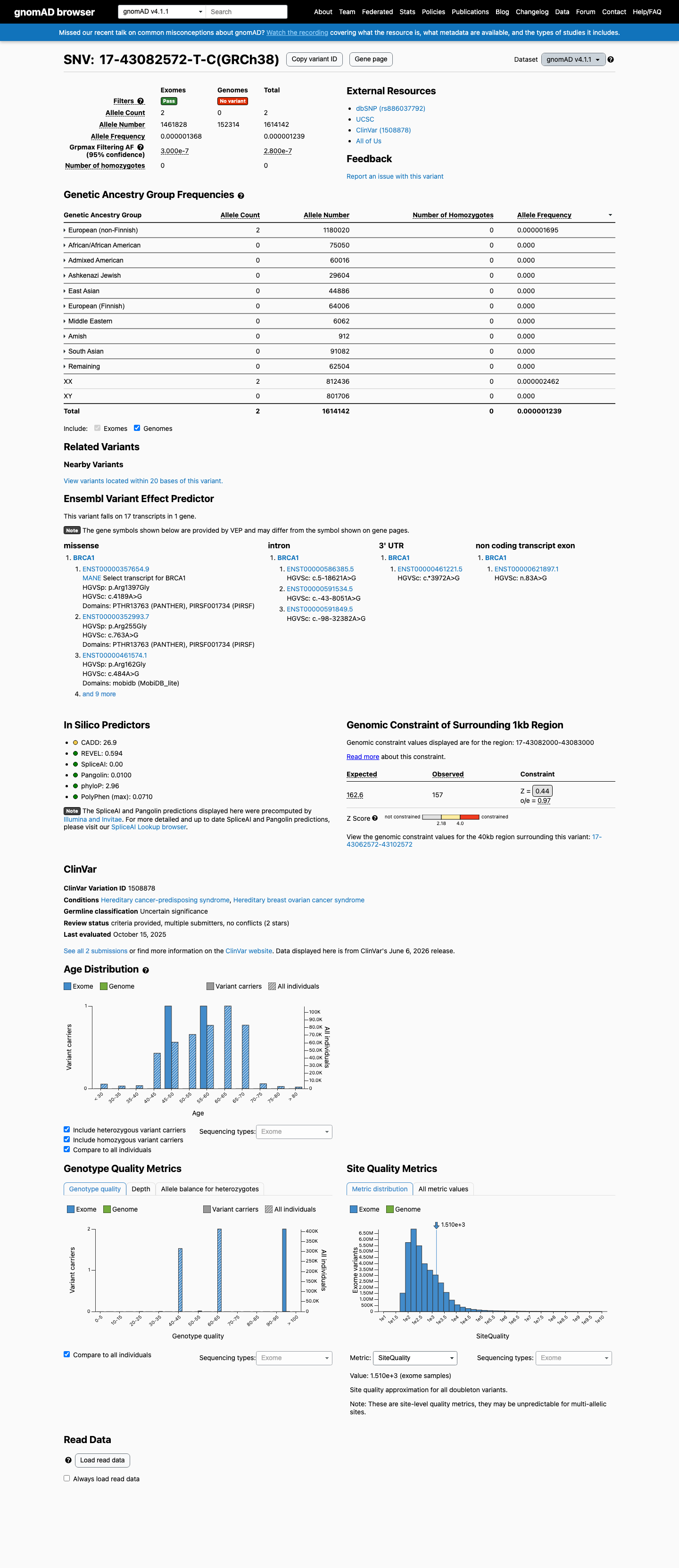 gnomAD v4.1 screenshot