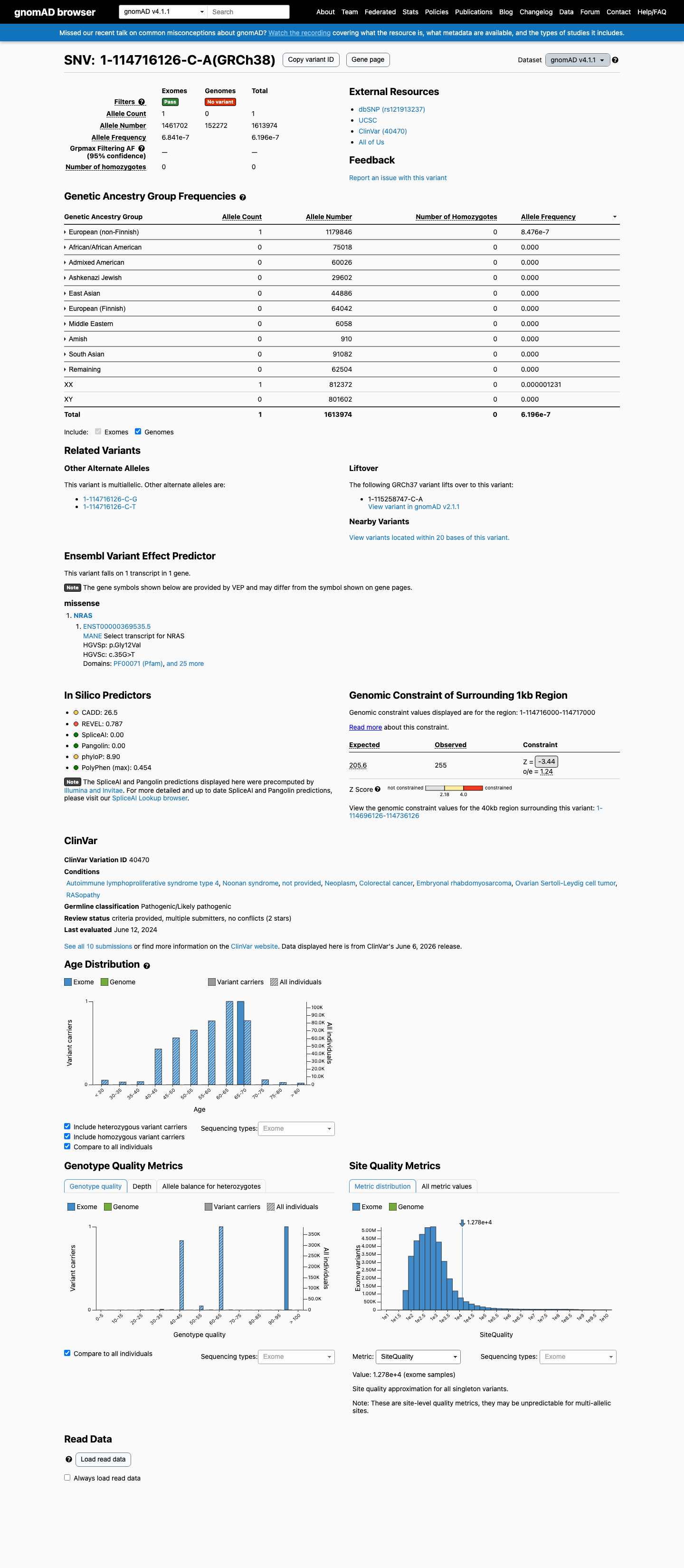 gnomAD v4.1 screenshot