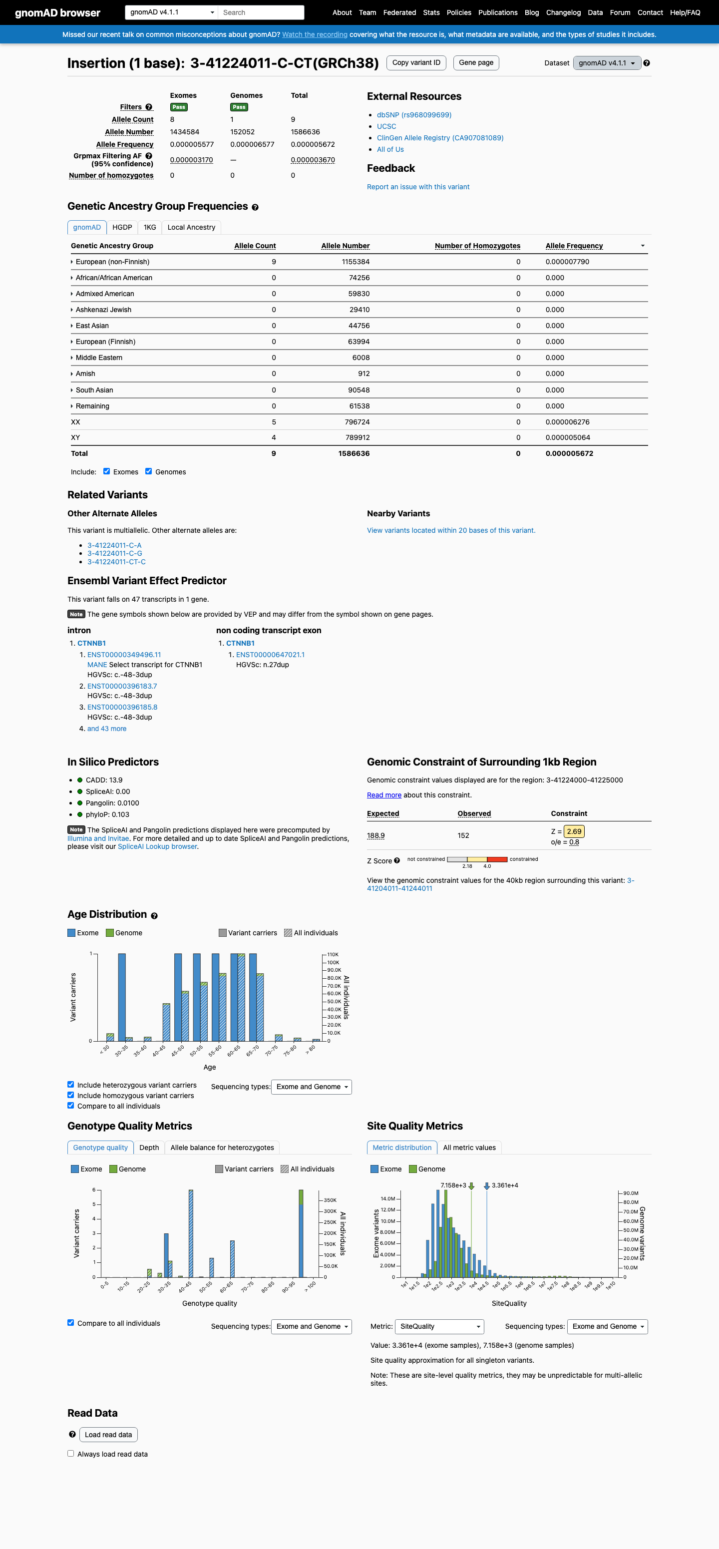 gnomAD v4.1 screenshot