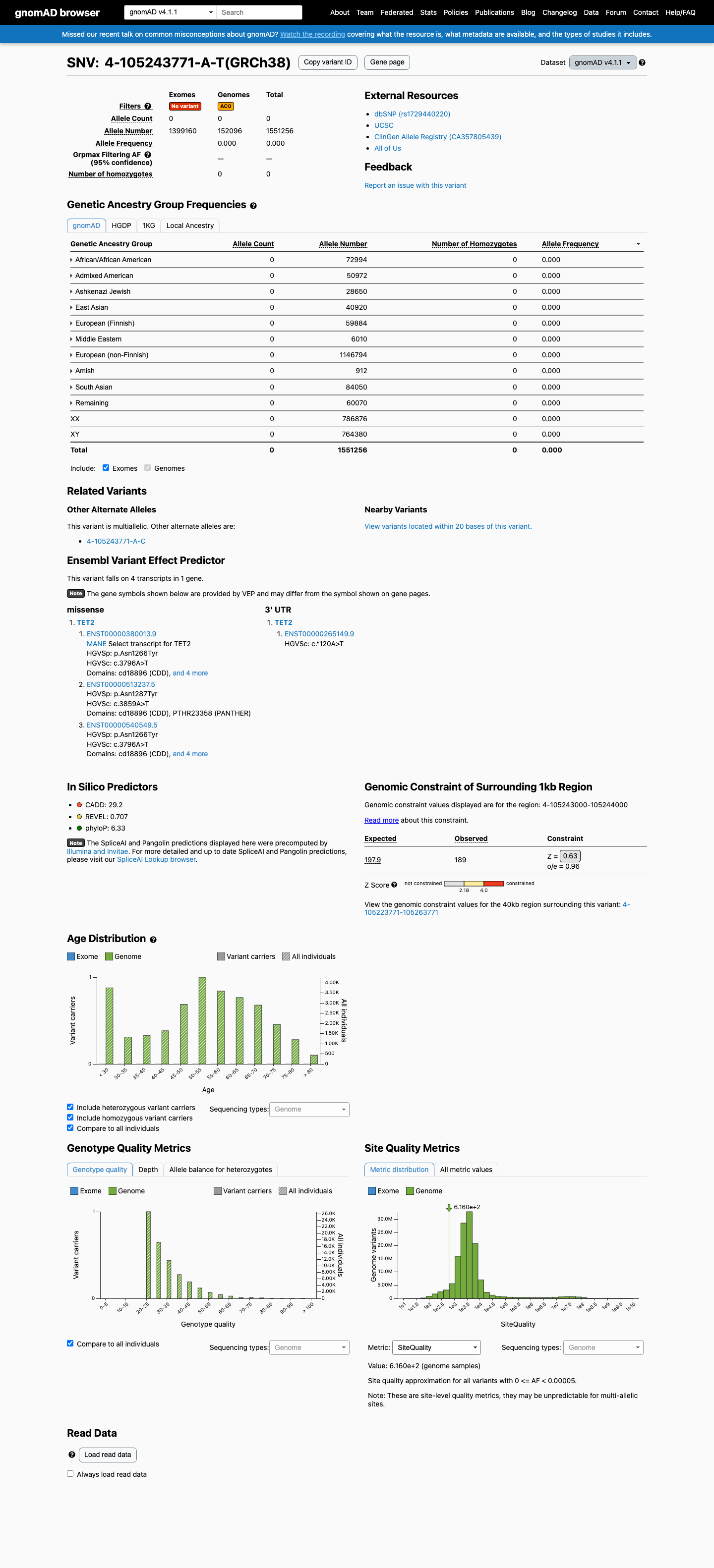 gnomAD v4.1 screenshot
