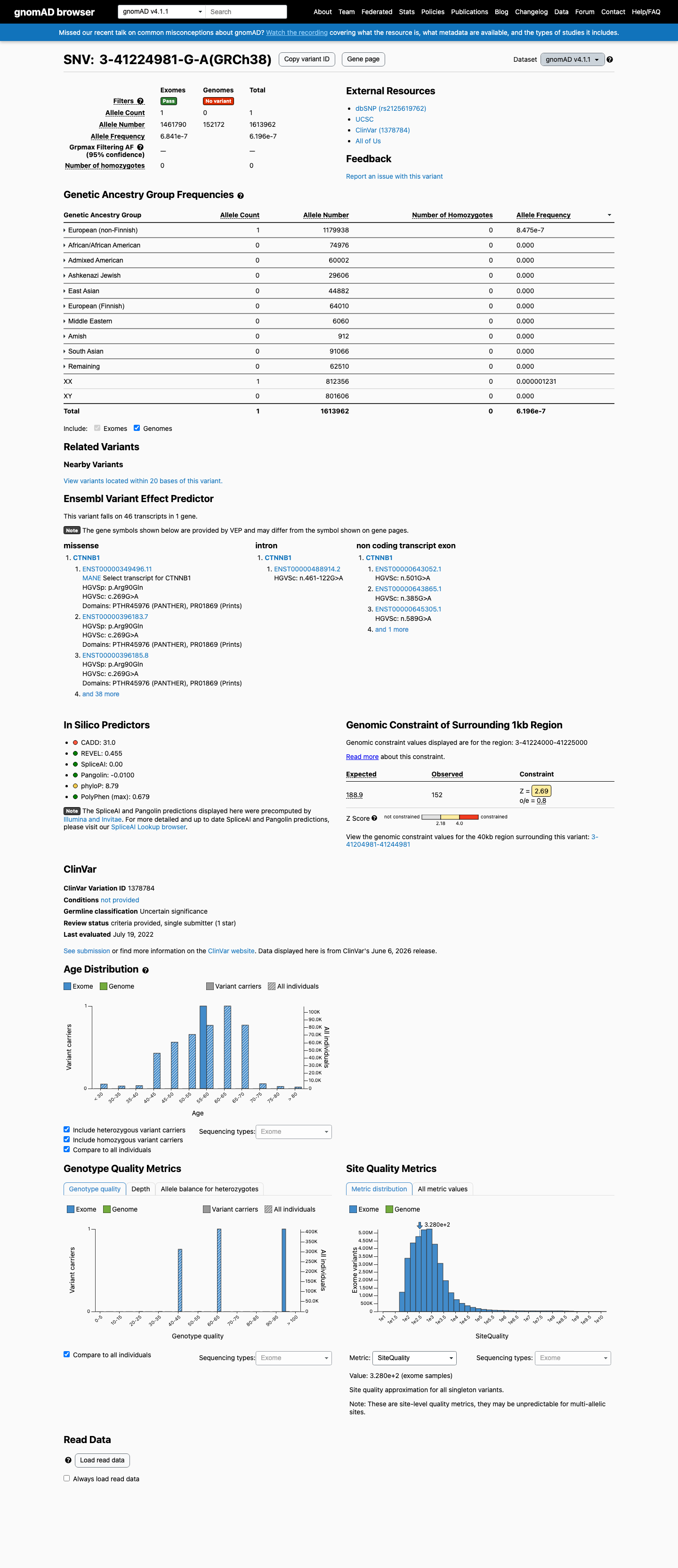 gnomAD v4.1 screenshot