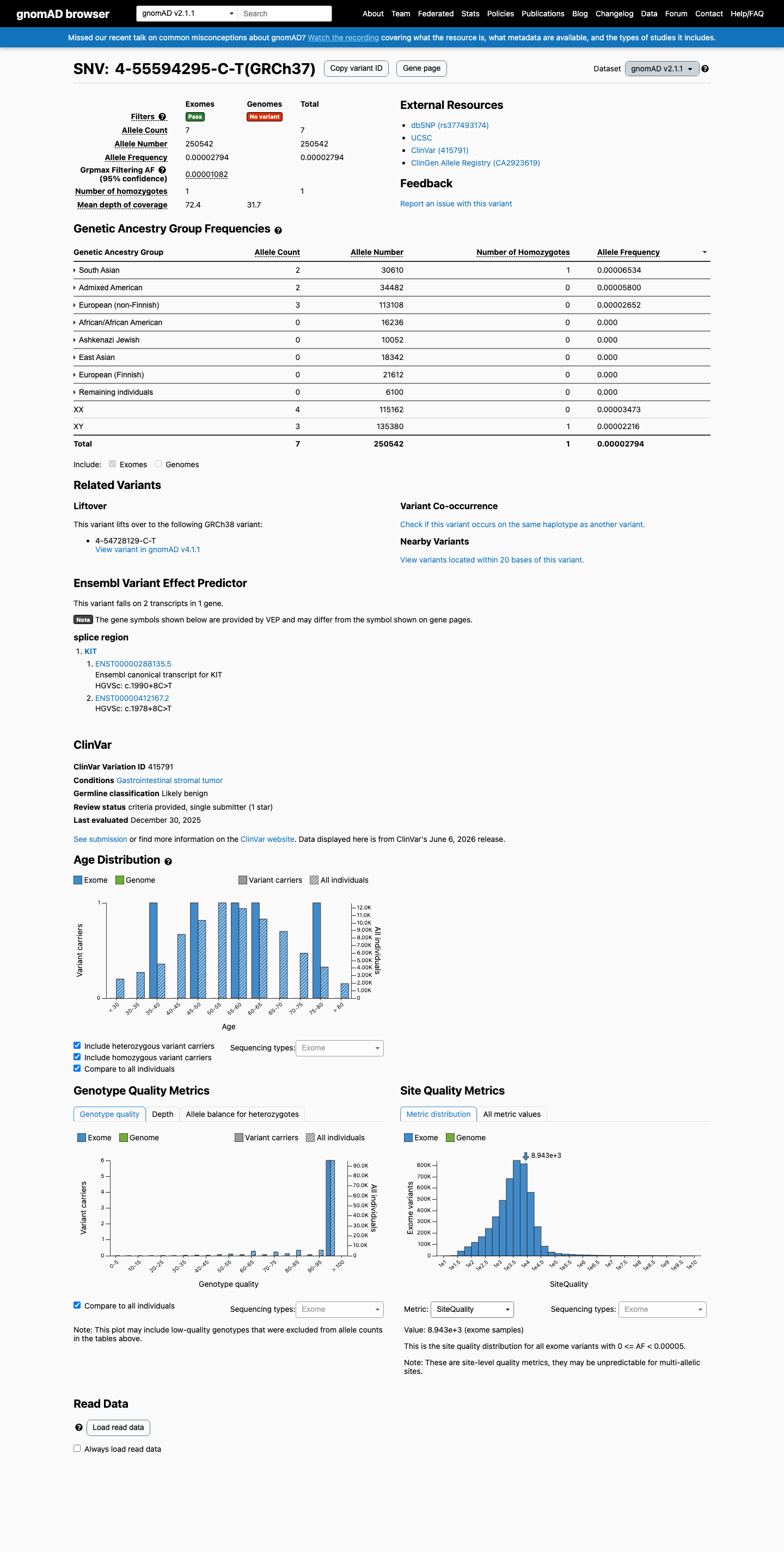 gnomAD v2.1 screenshot