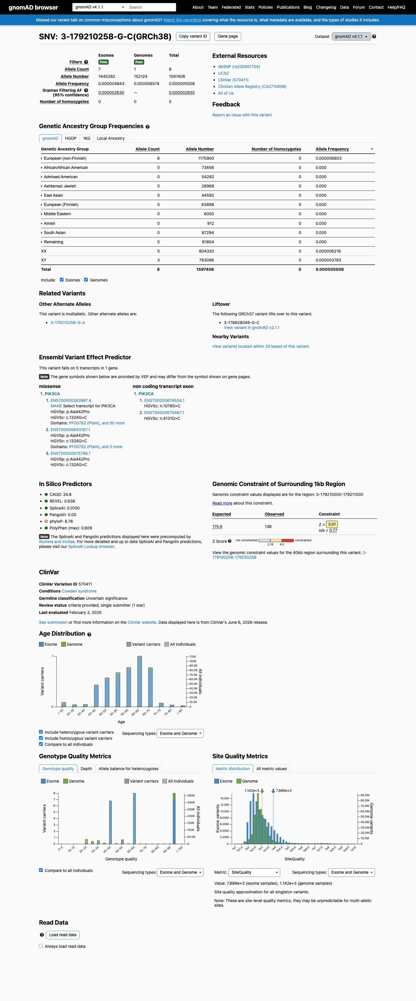 gnomAD v4.1 screenshot