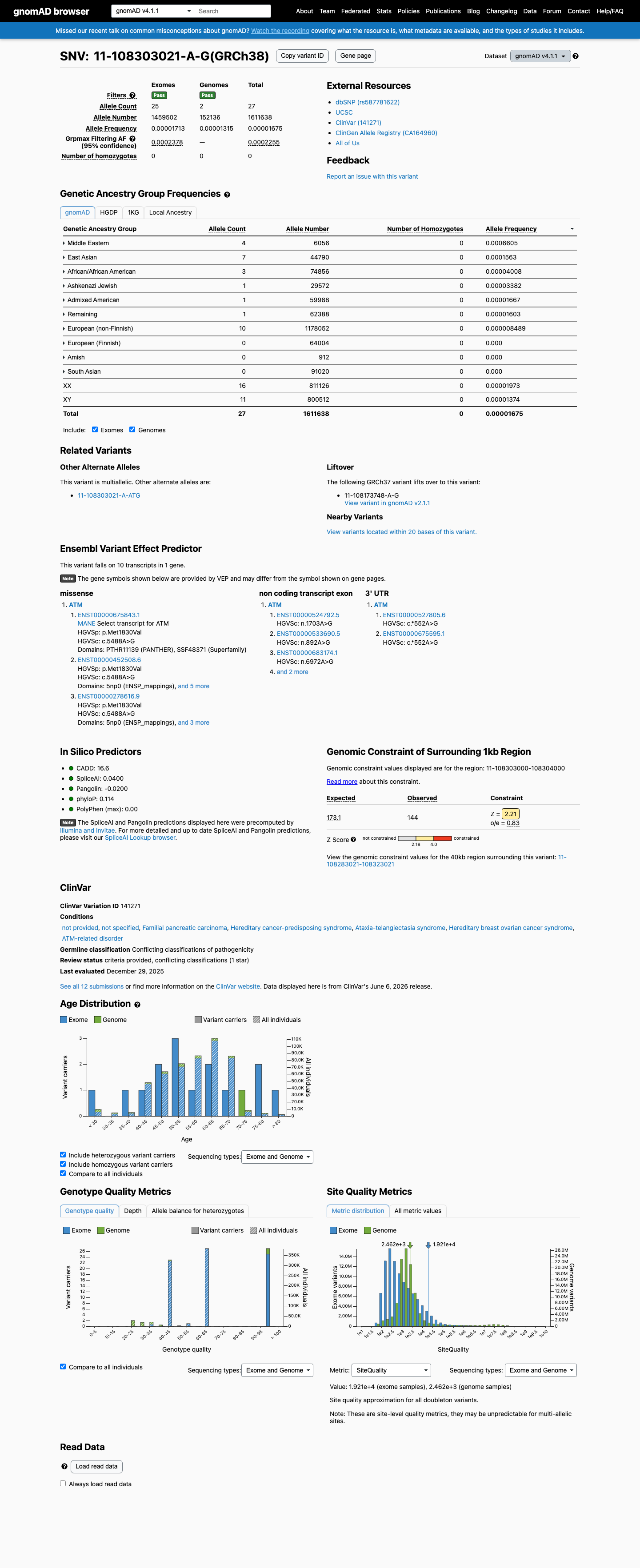 gnomAD v4.1 screenshot