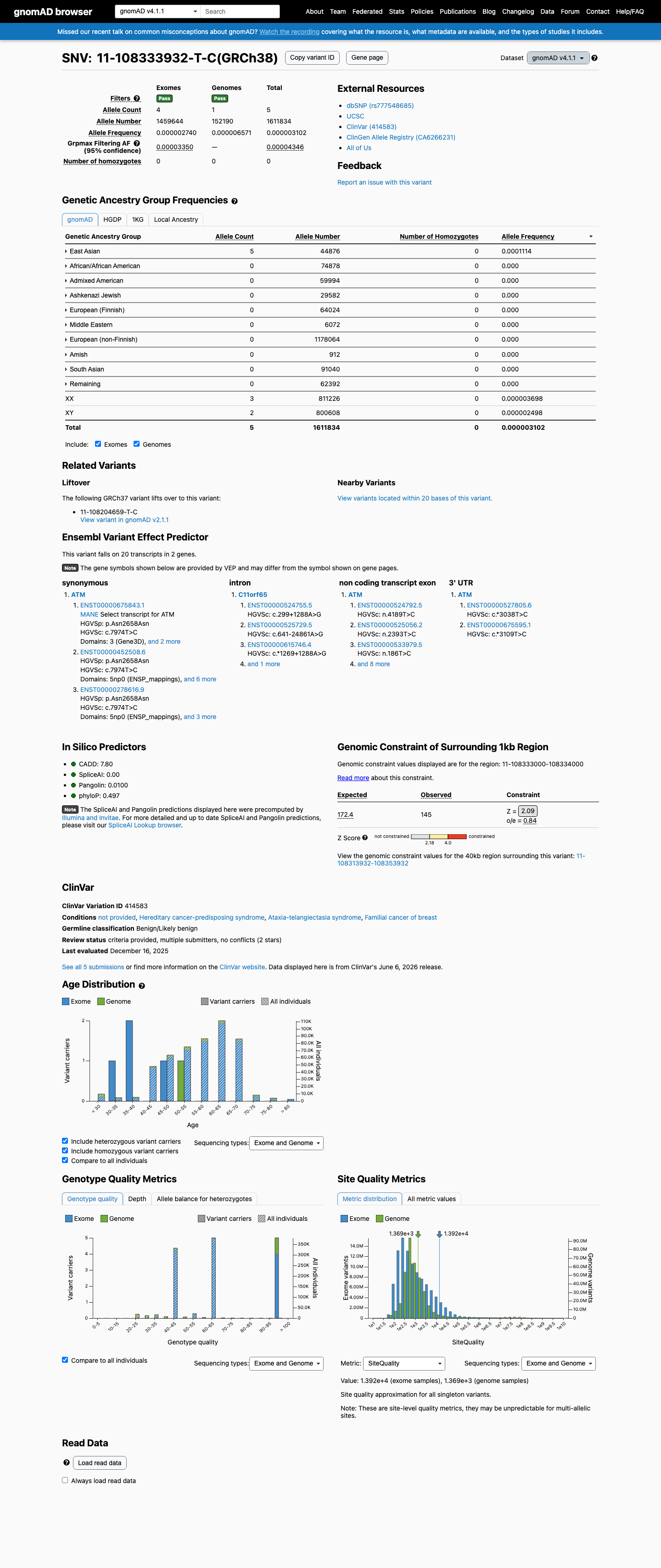 gnomAD v4.1 screenshot