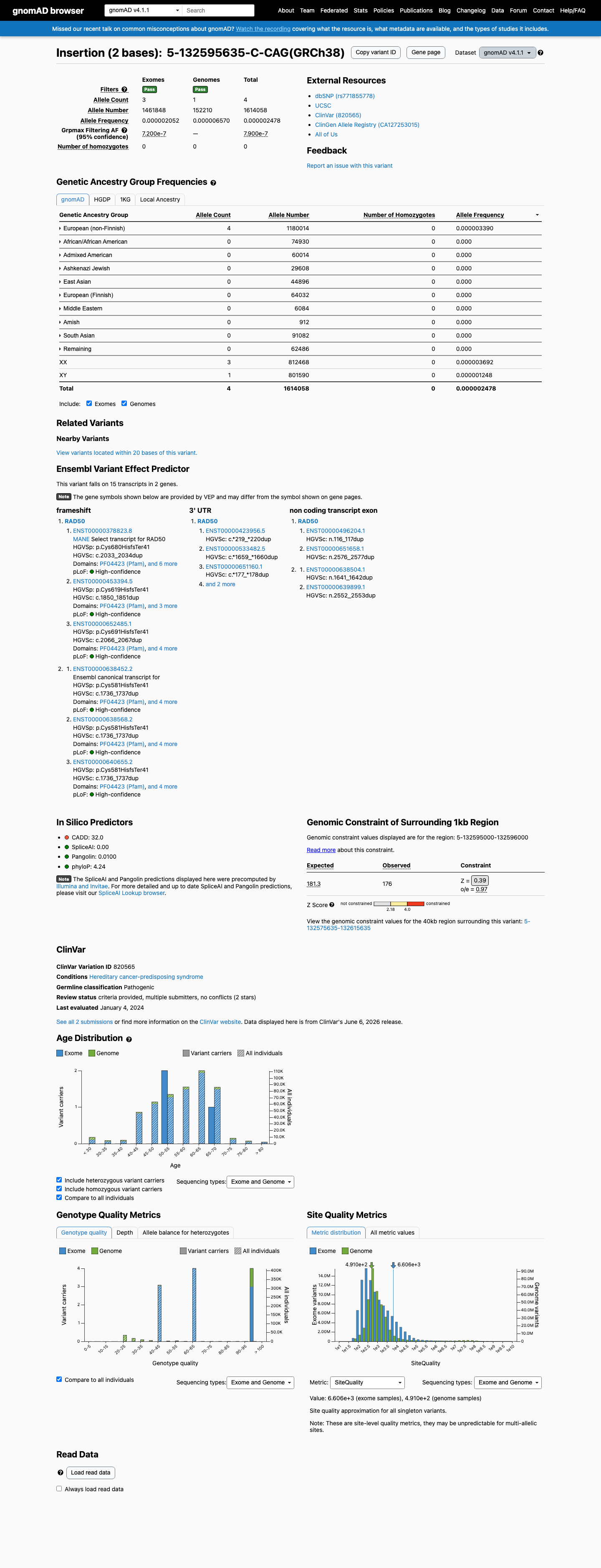 gnomAD v4.1 screenshot