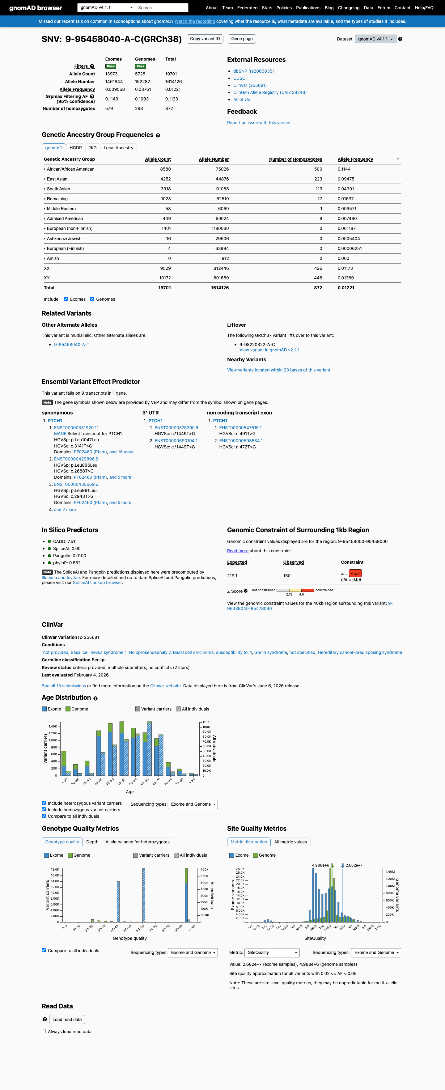 gnomAD v4.1 screenshot