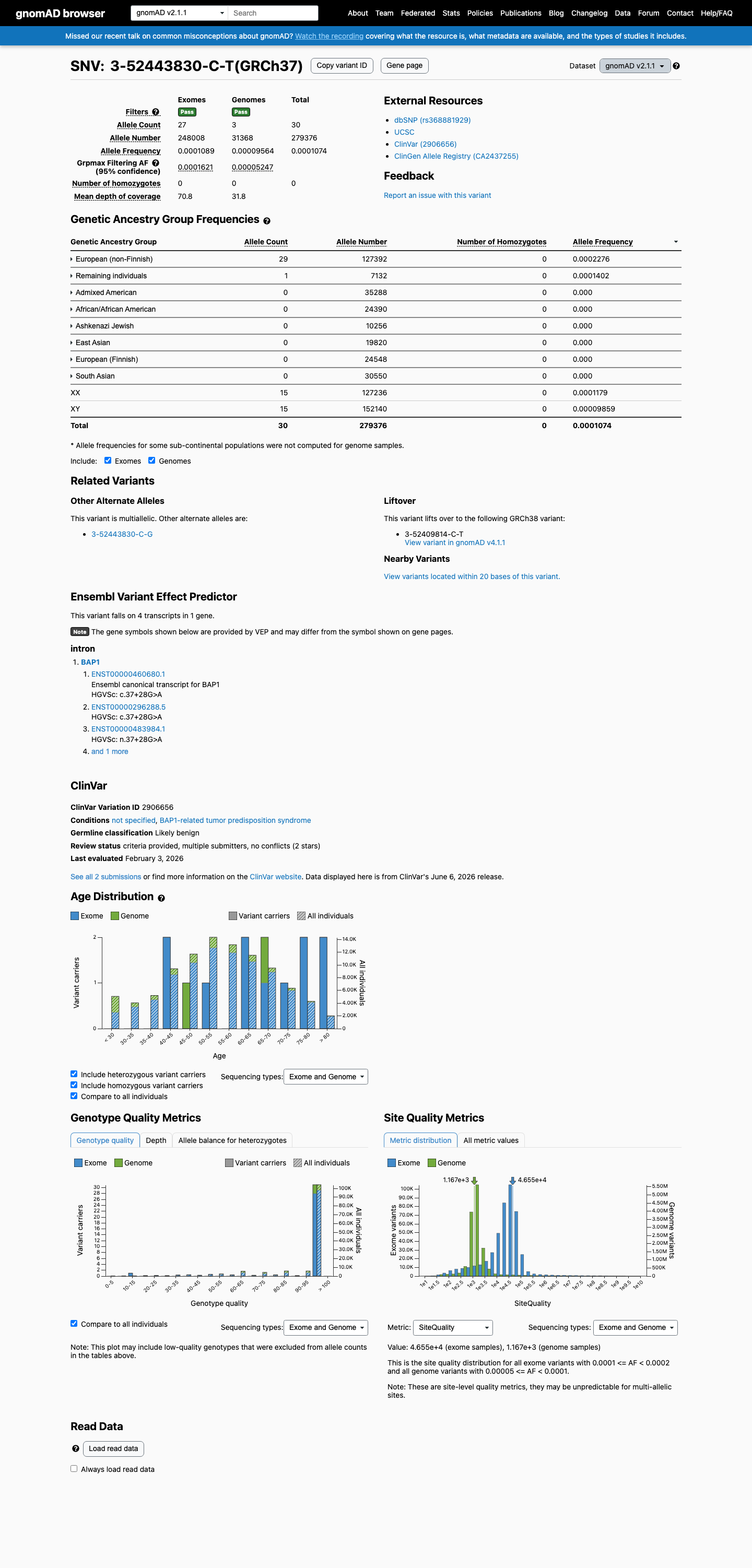 gnomAD v2.1 screenshot