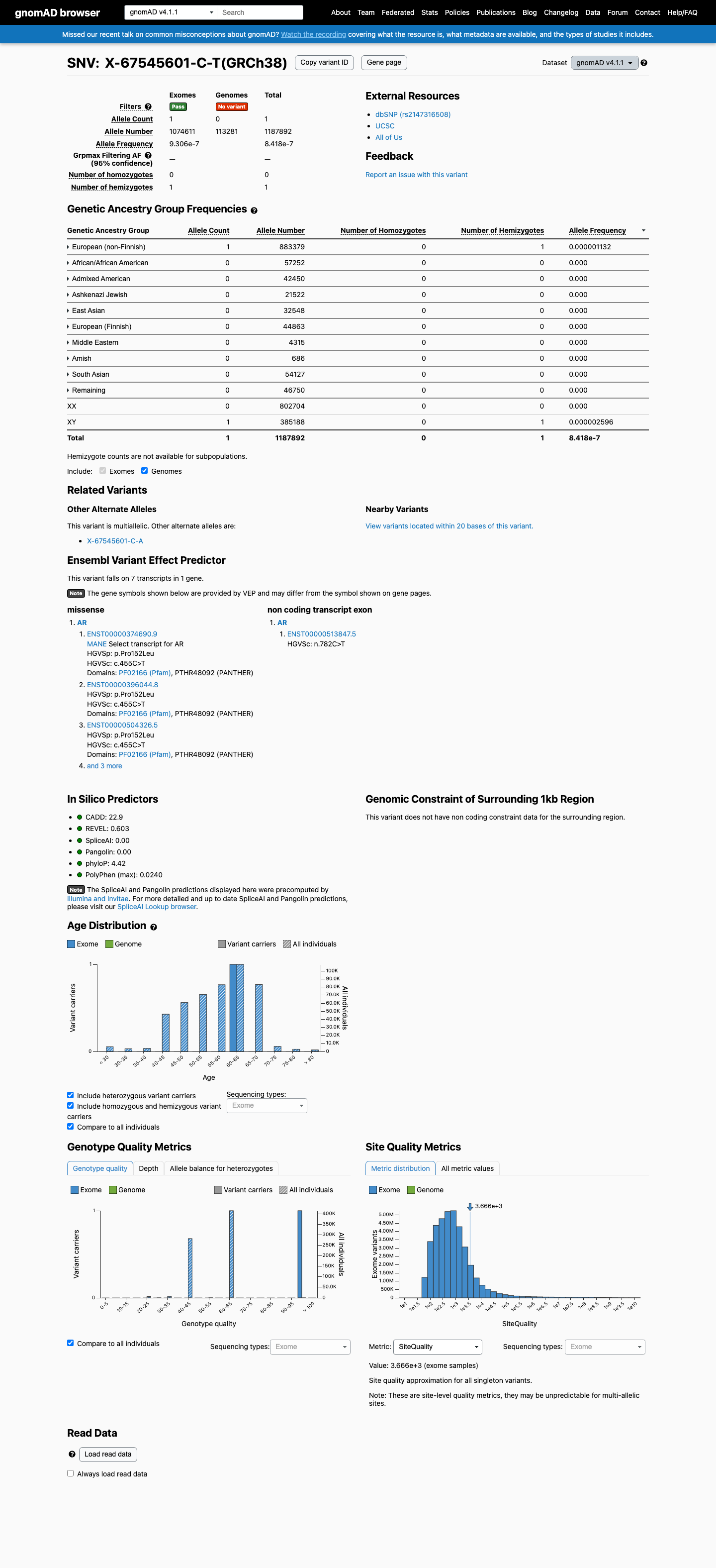 gnomAD v4.1 screenshot