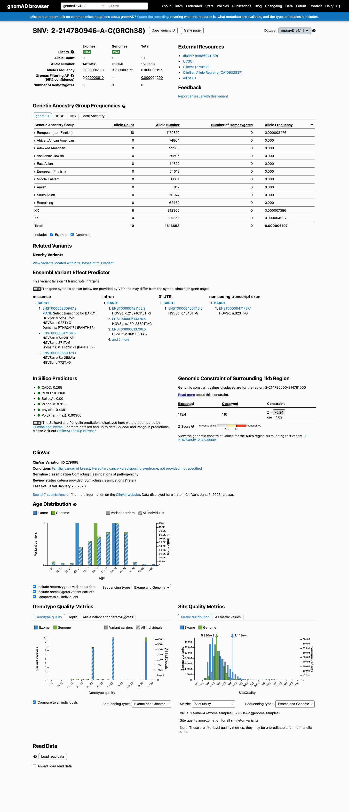 gnomAD v4.1 screenshot