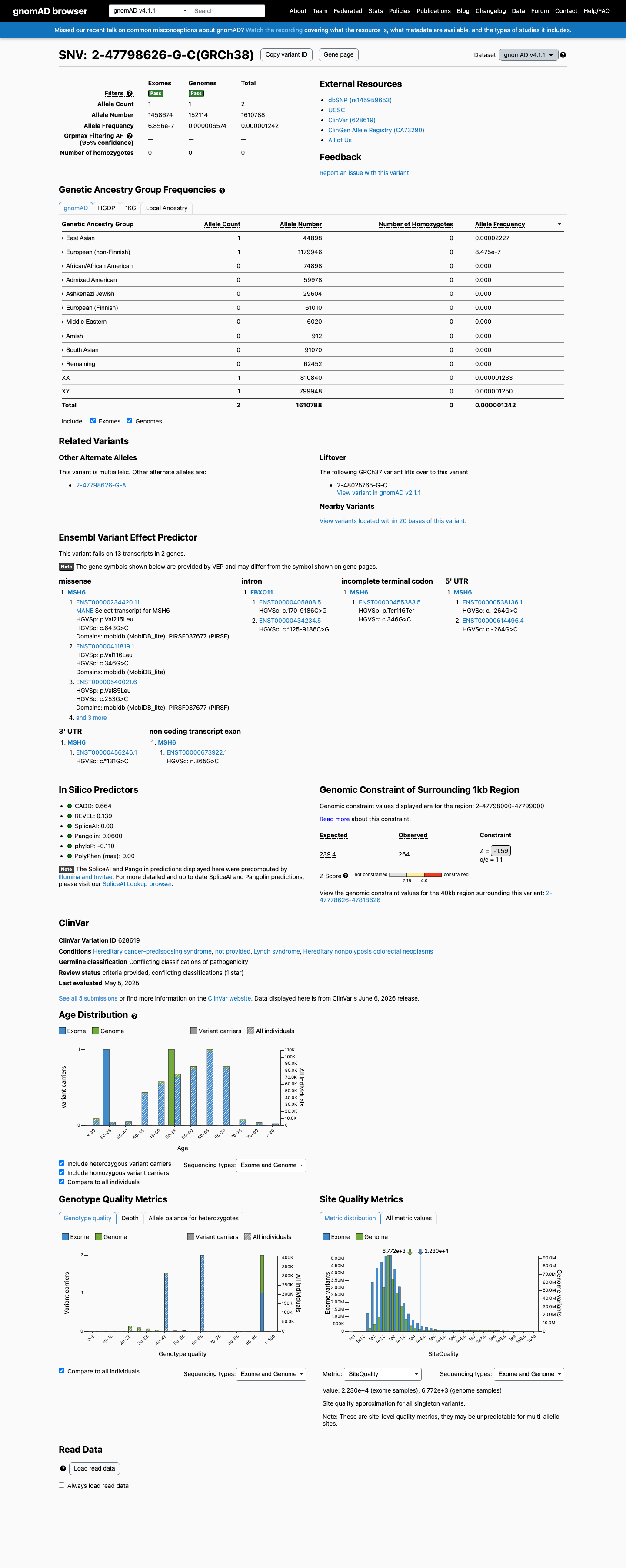 gnomAD v4.1 screenshot