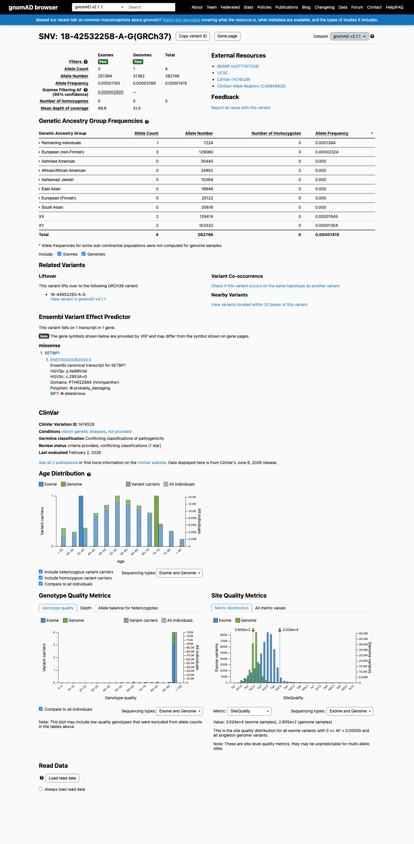 gnomAD v2.1 screenshot