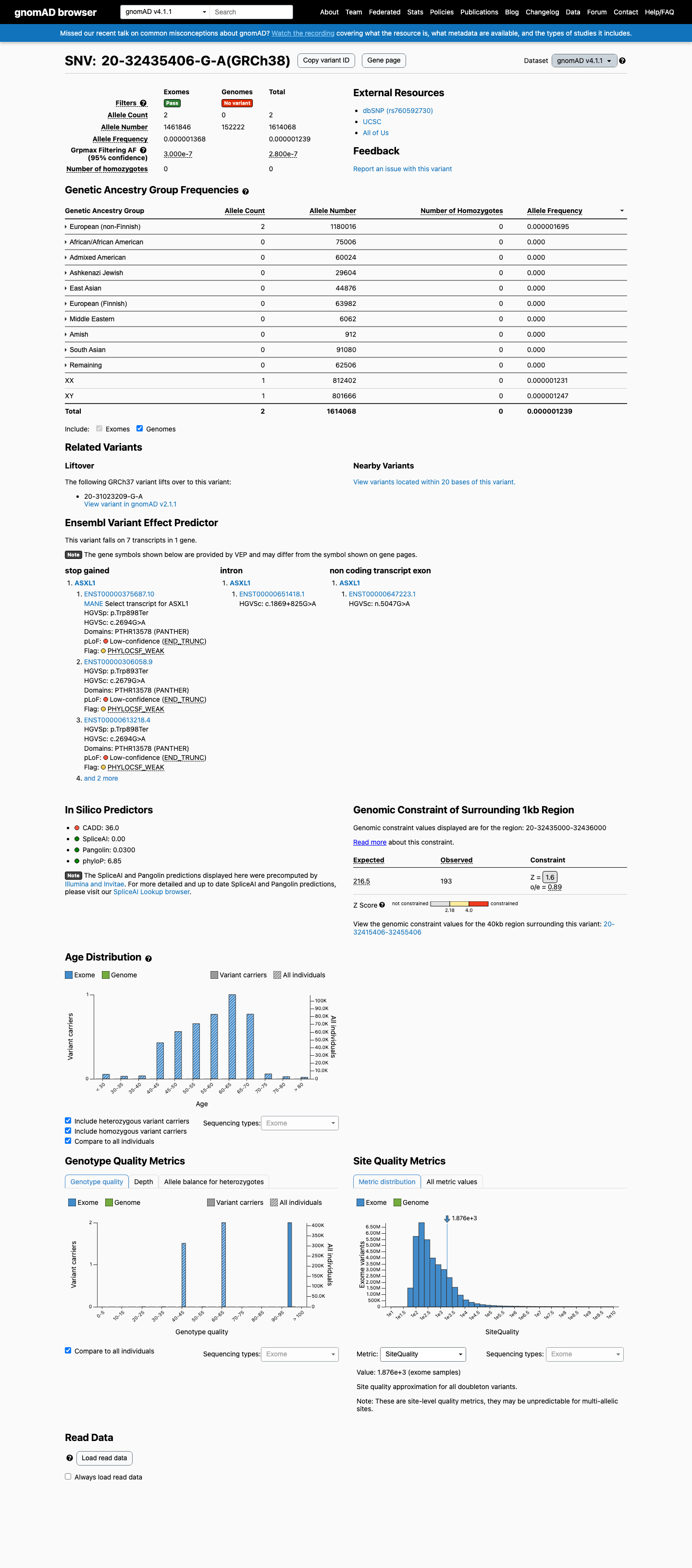 gnomAD v4.1 screenshot