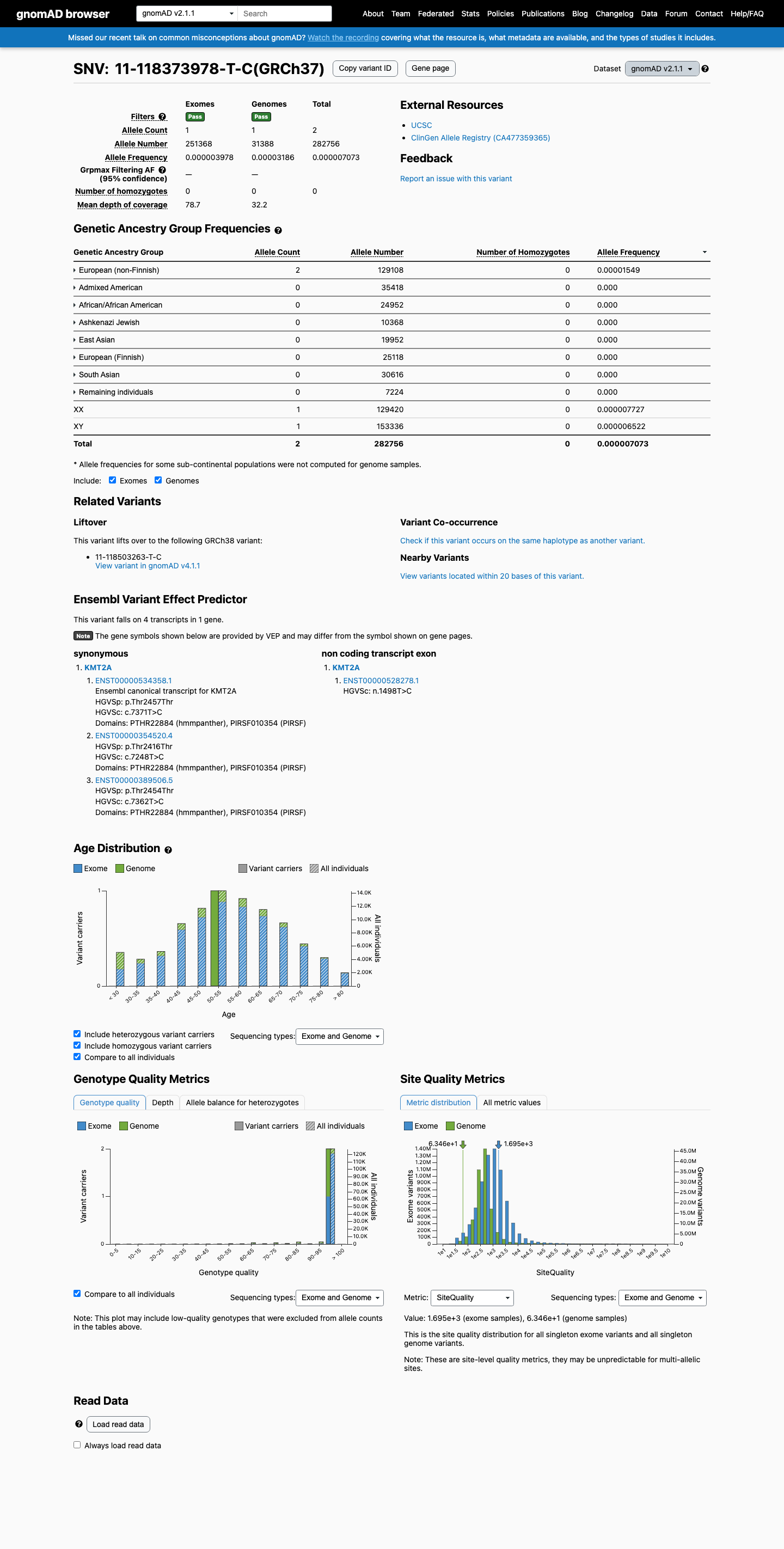 gnomAD v2.1 screenshot