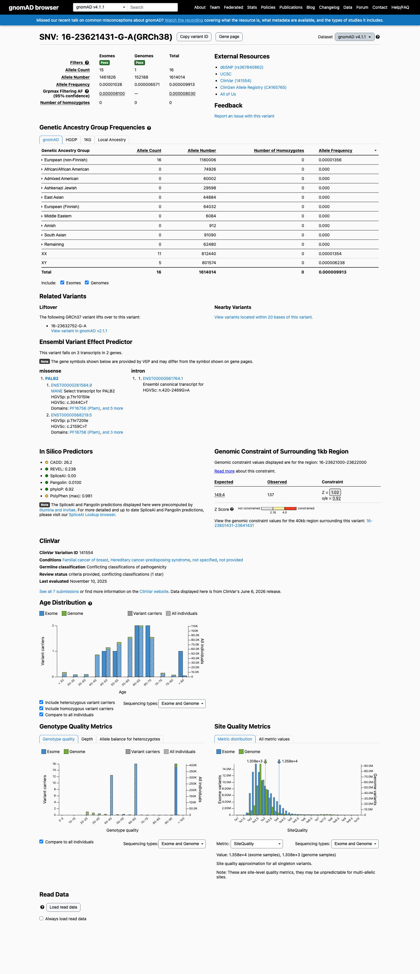 gnomAD v4.1 screenshot