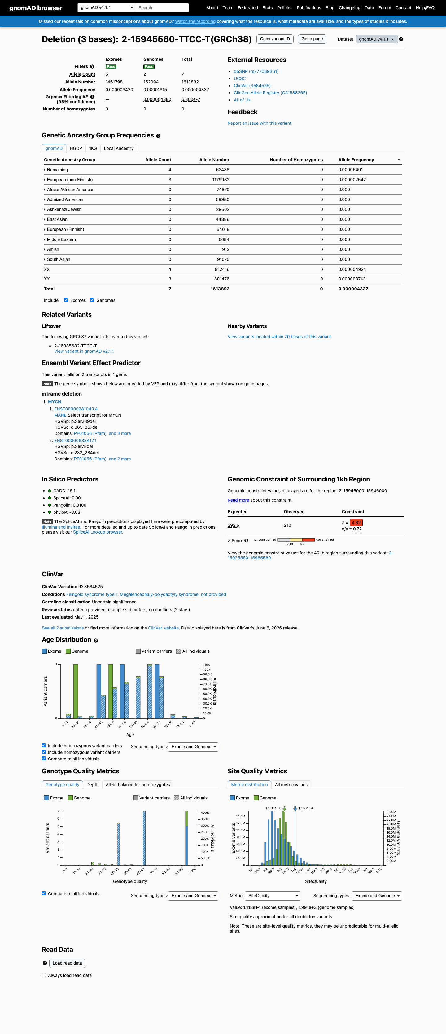 gnomAD v4.1 screenshot