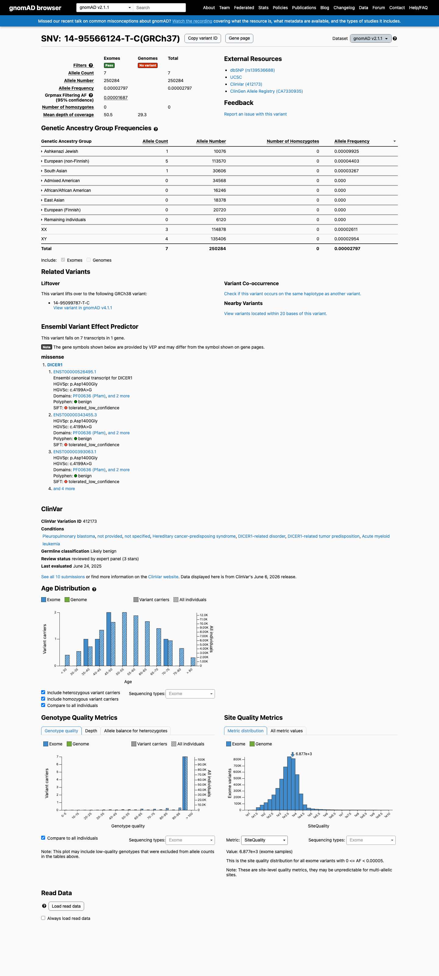 gnomAD v2.1 screenshot
