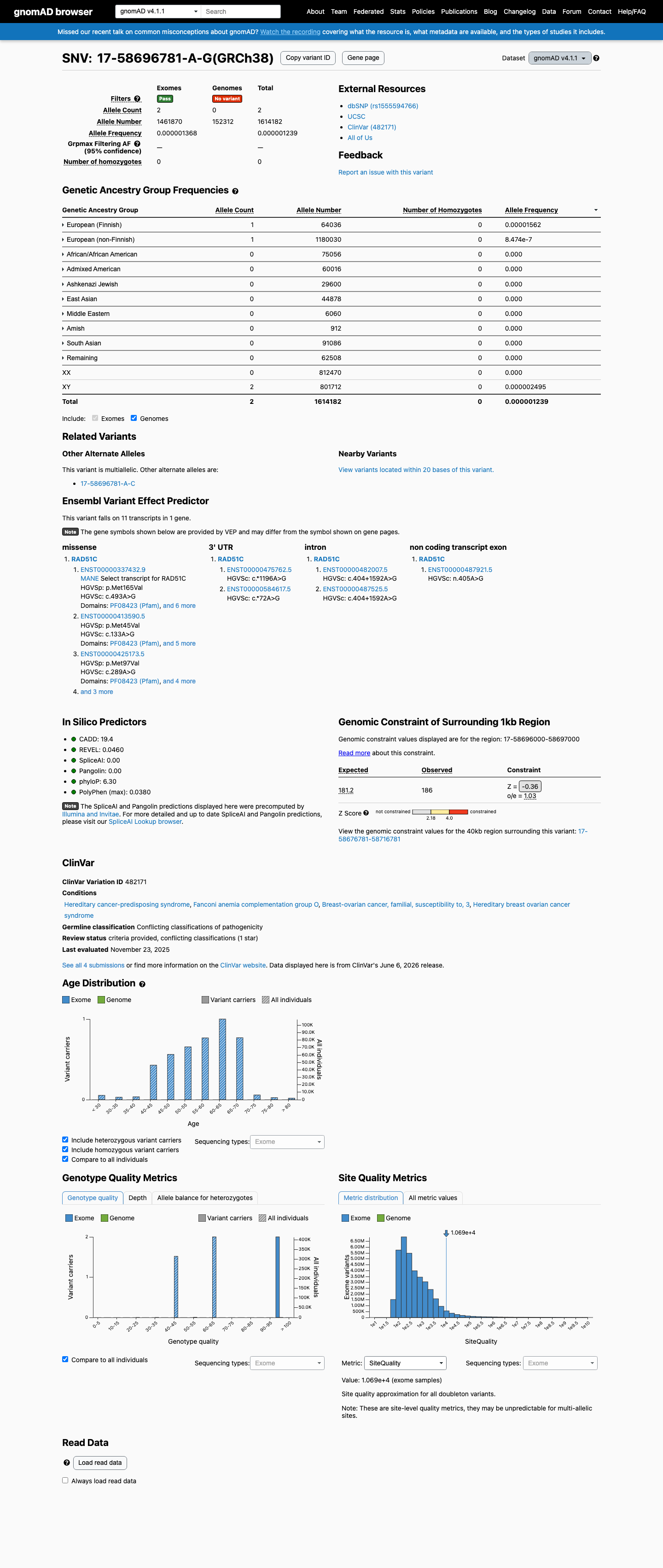 gnomAD v4.1 screenshot