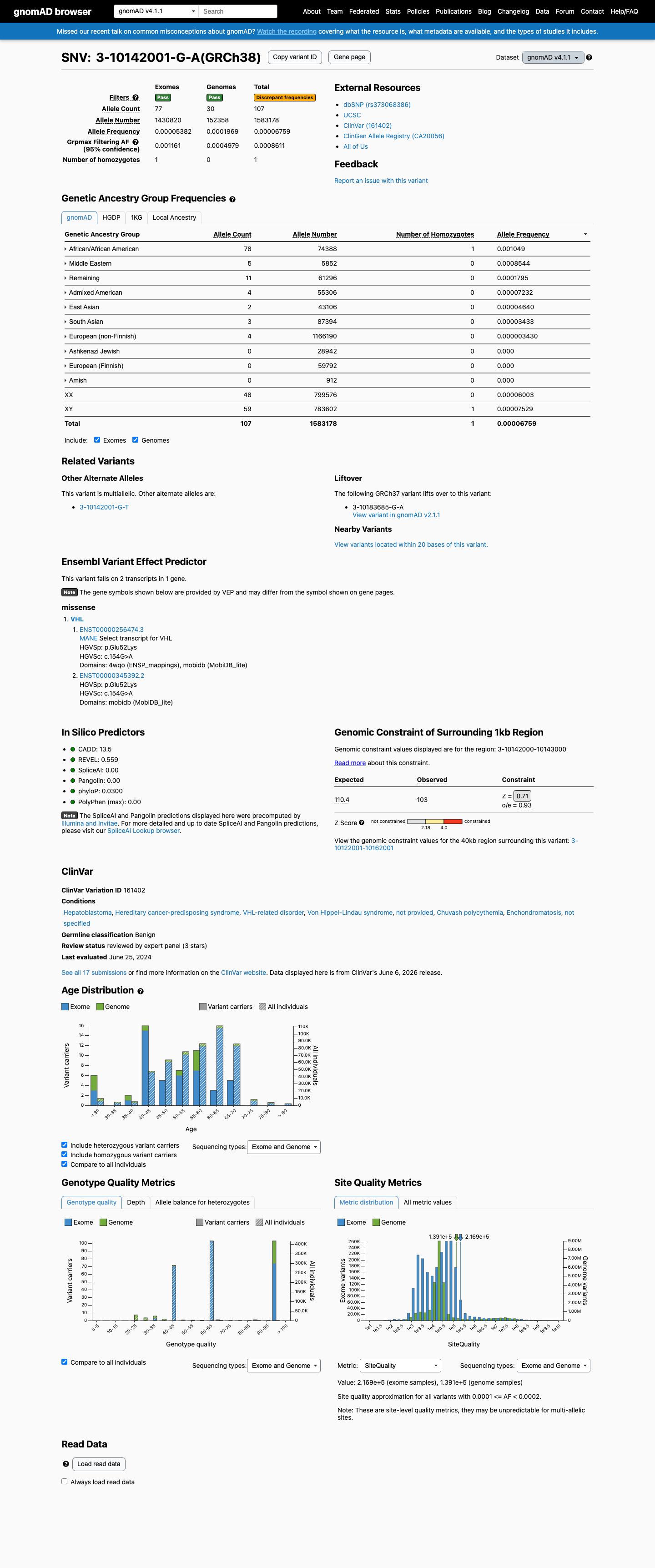 gnomAD v4.1 screenshot