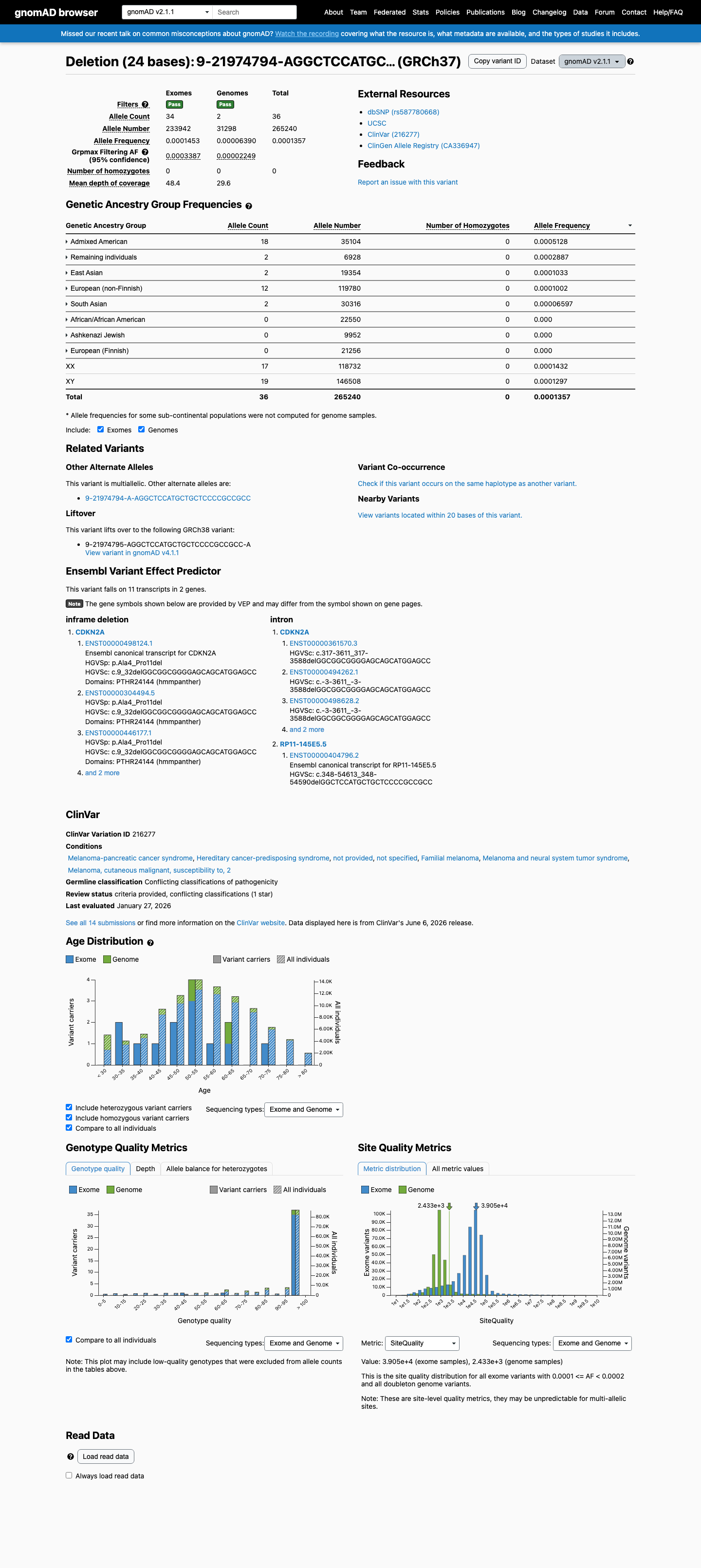 gnomAD v2.1 screenshot