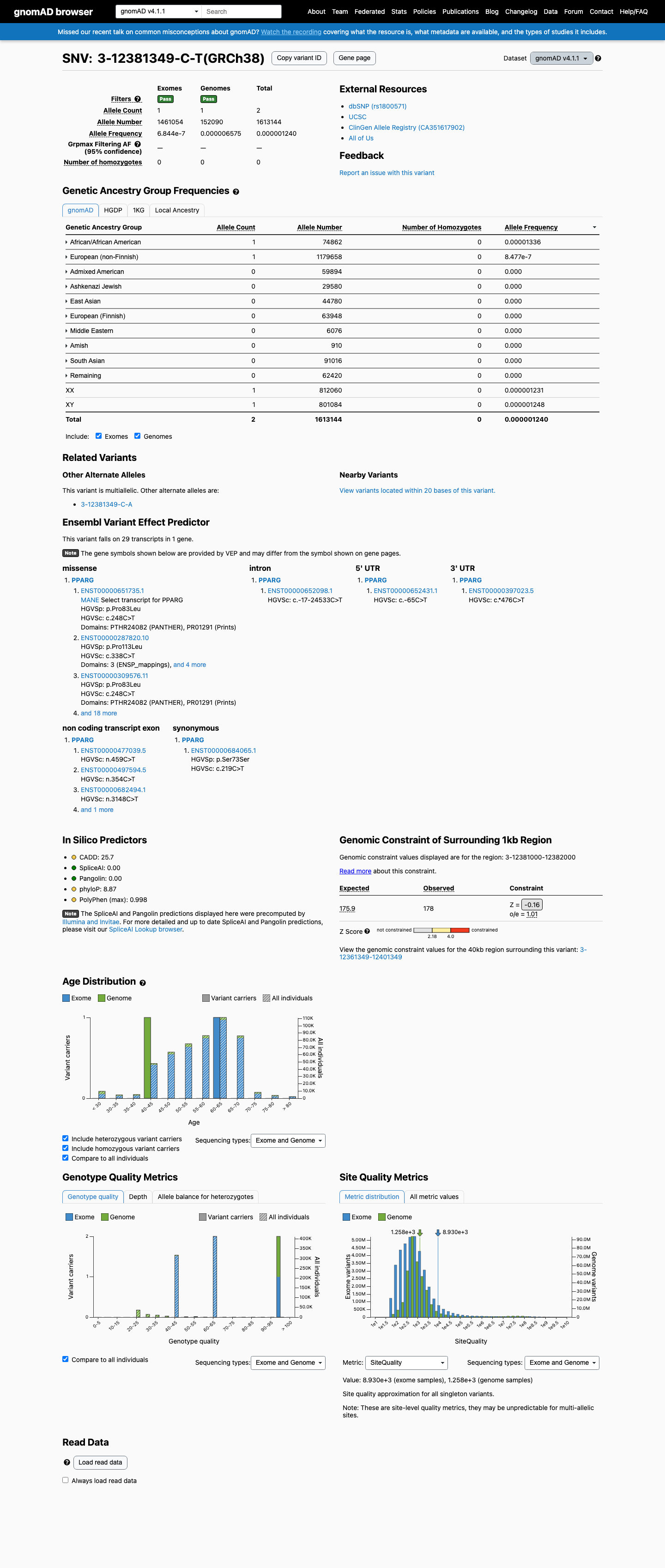 gnomAD v4.1 screenshot