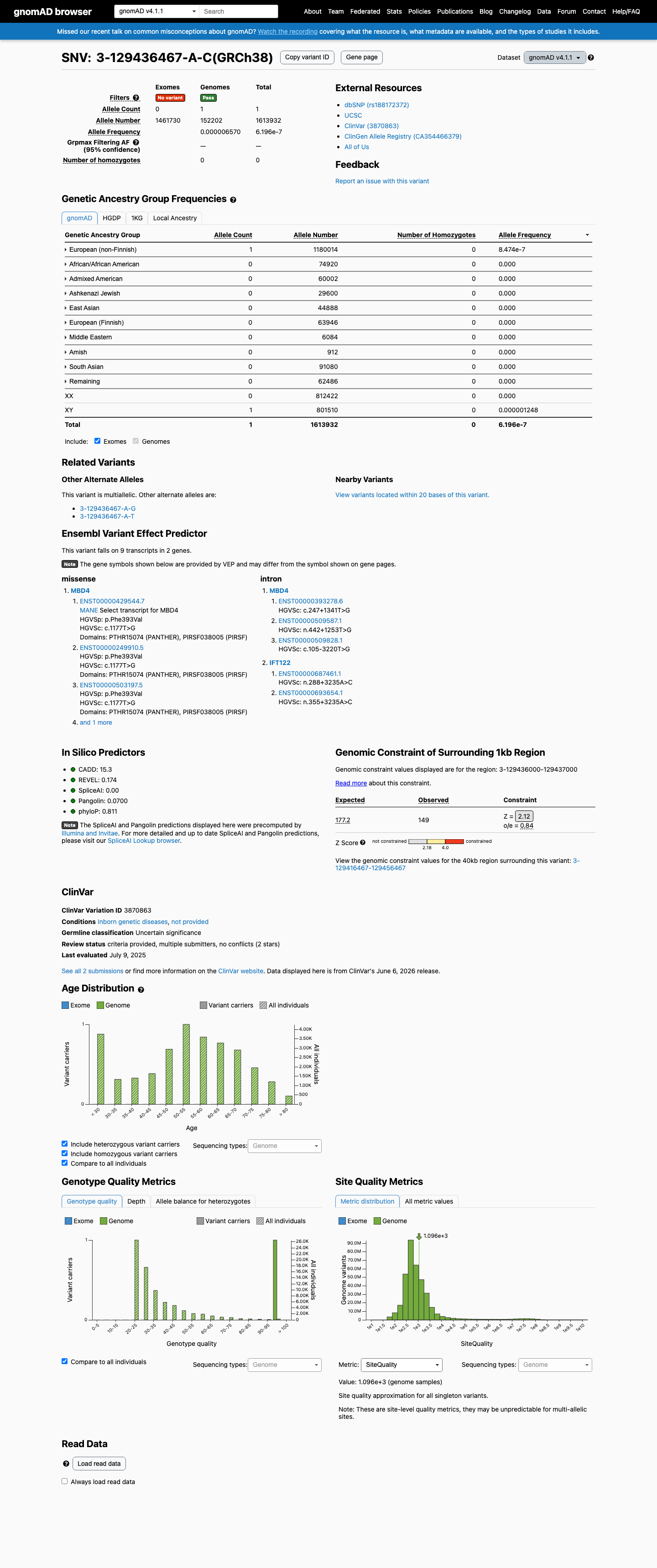 gnomAD v4.1 screenshot