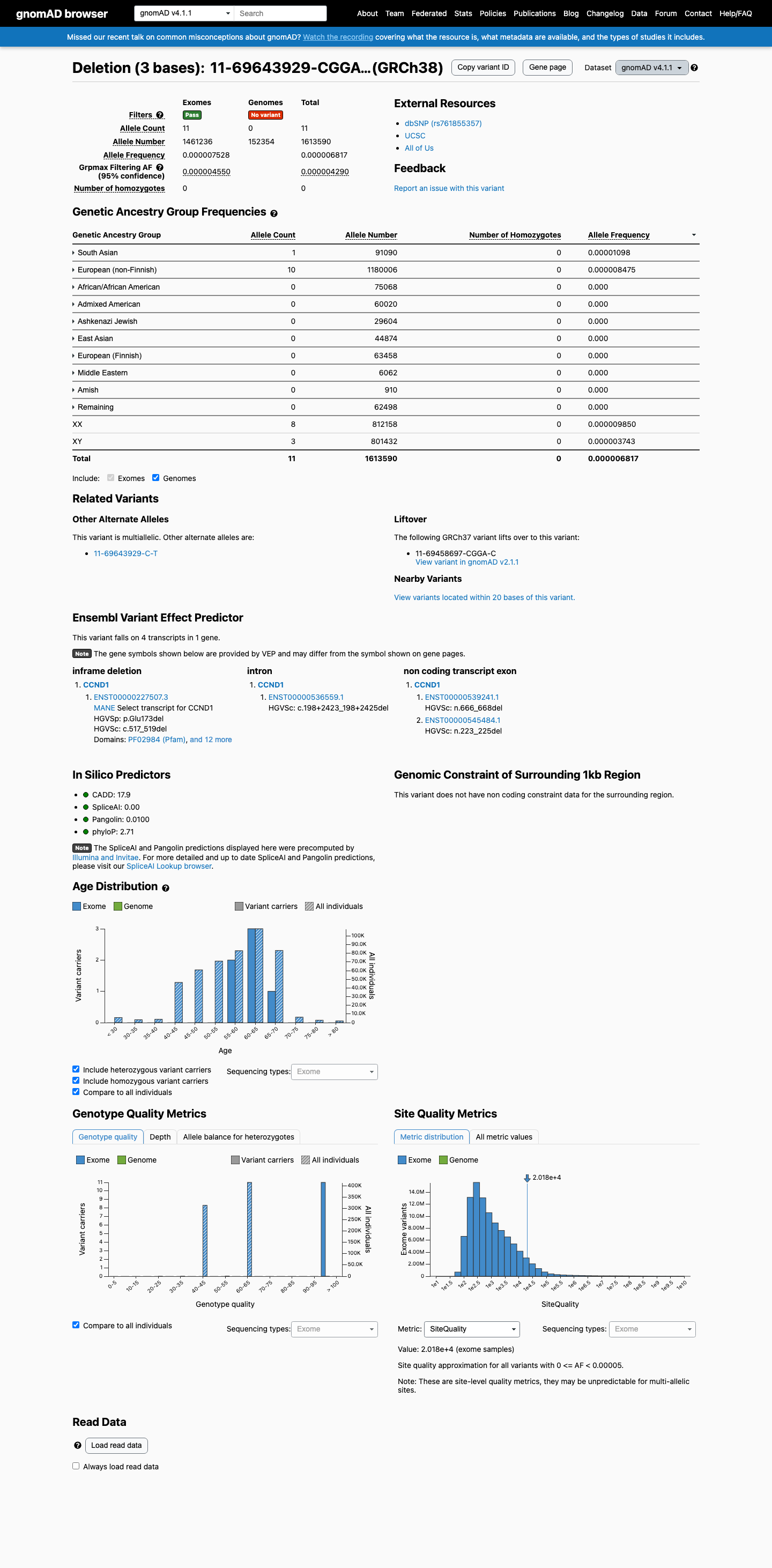 gnomAD v4.1 screenshot