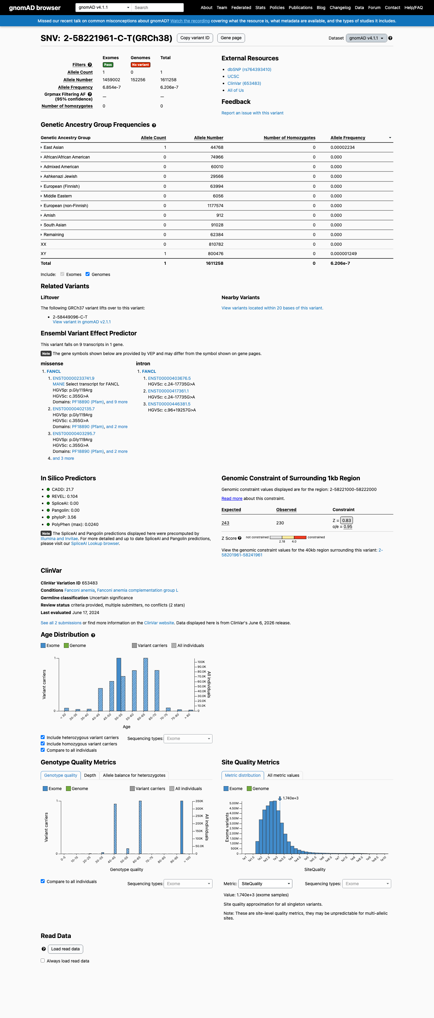 gnomAD v4.1 screenshot
