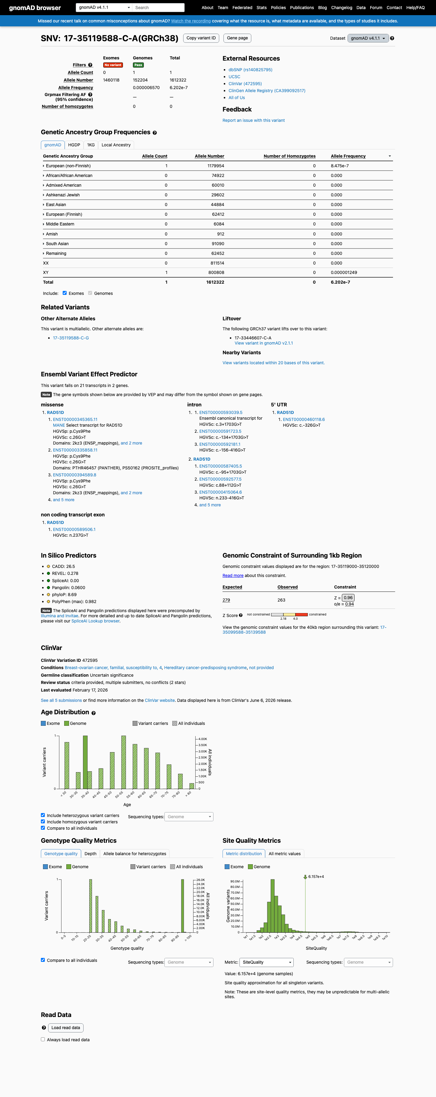 gnomAD v4.1 screenshot