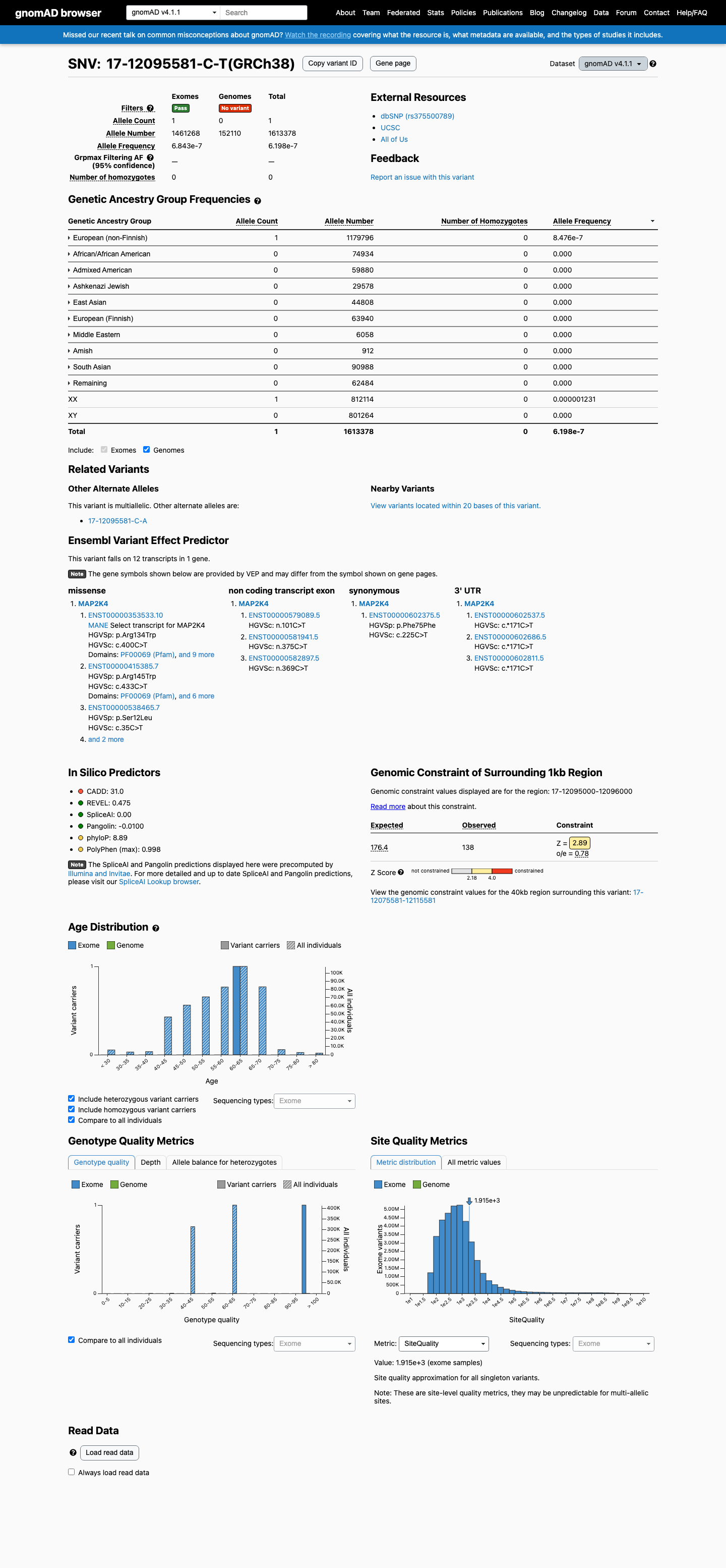 gnomAD v4.1 screenshot