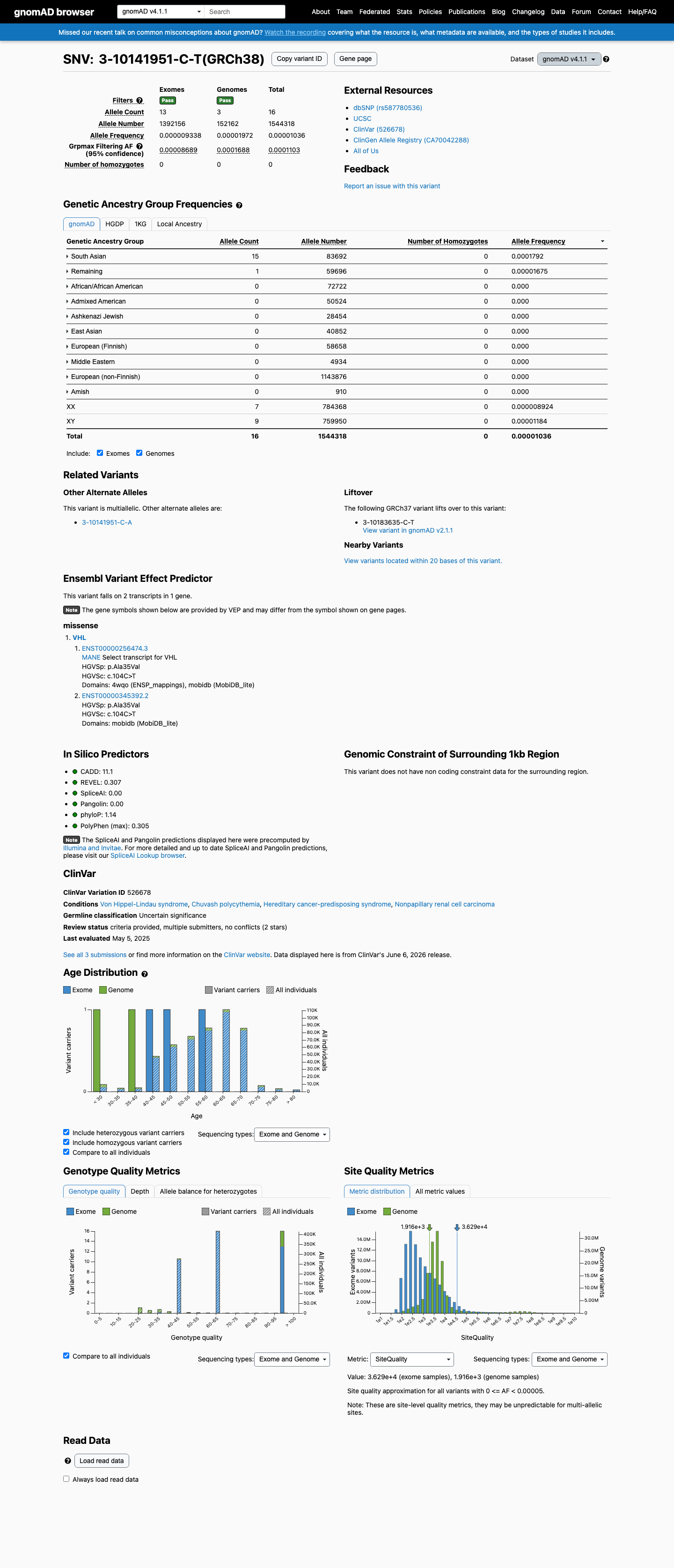 gnomAD v4.1 screenshot