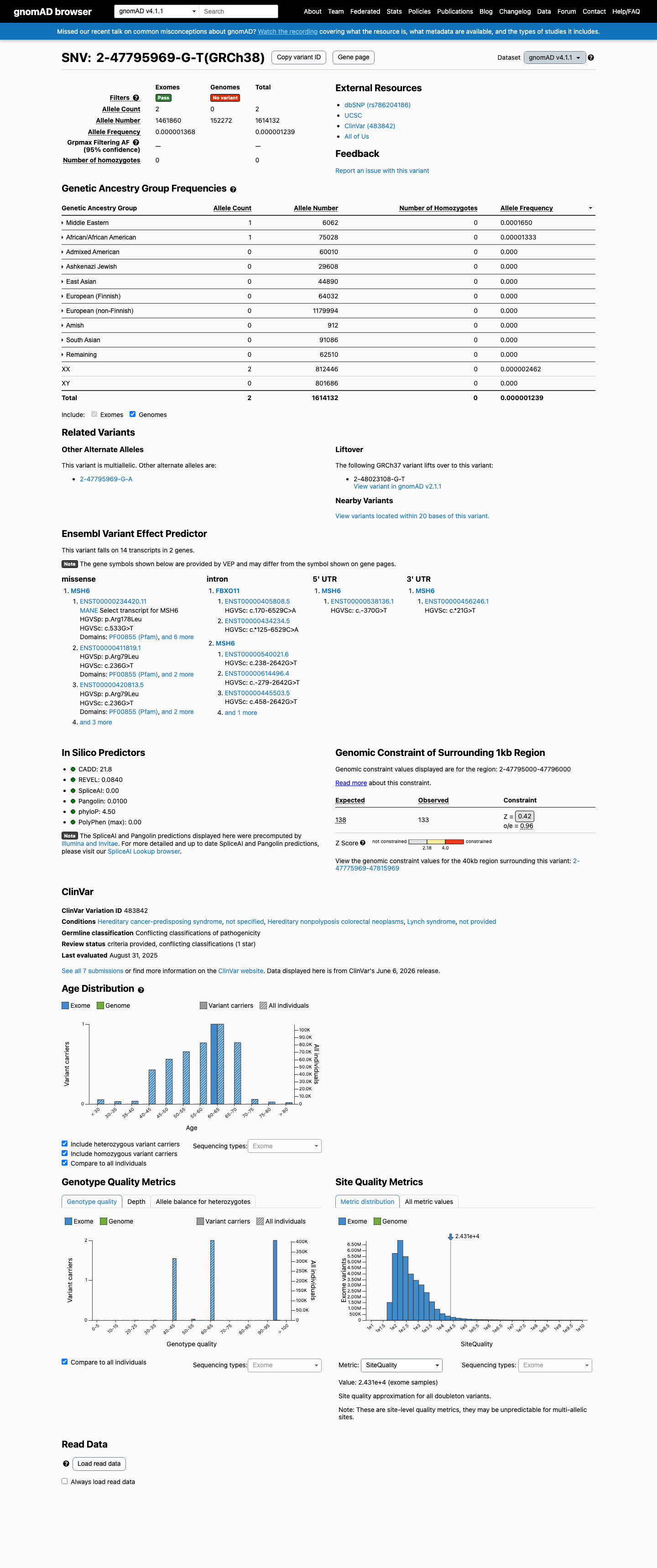 gnomAD v4.1 screenshot