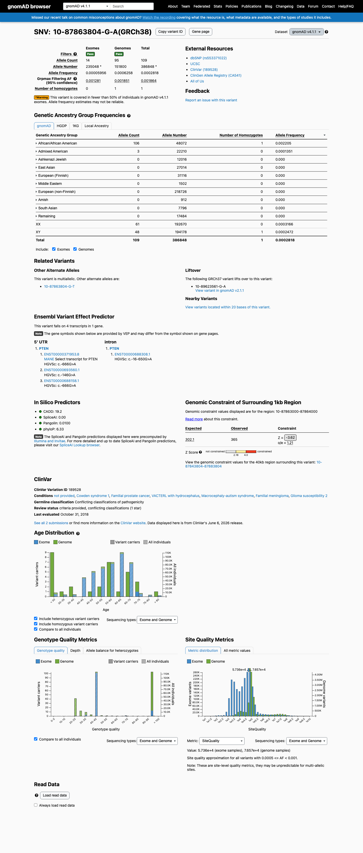 gnomAD v4.1 screenshot