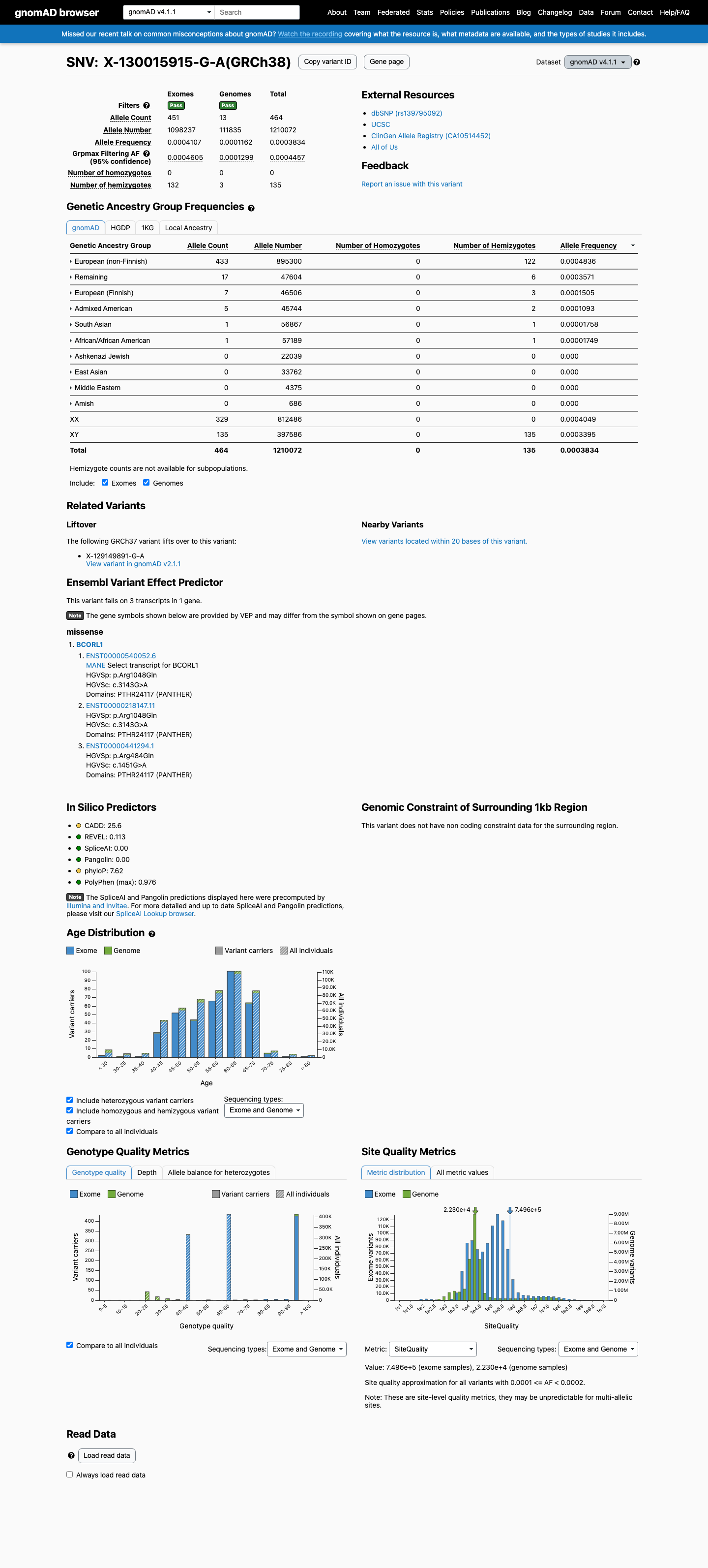 gnomAD v4.1 screenshot