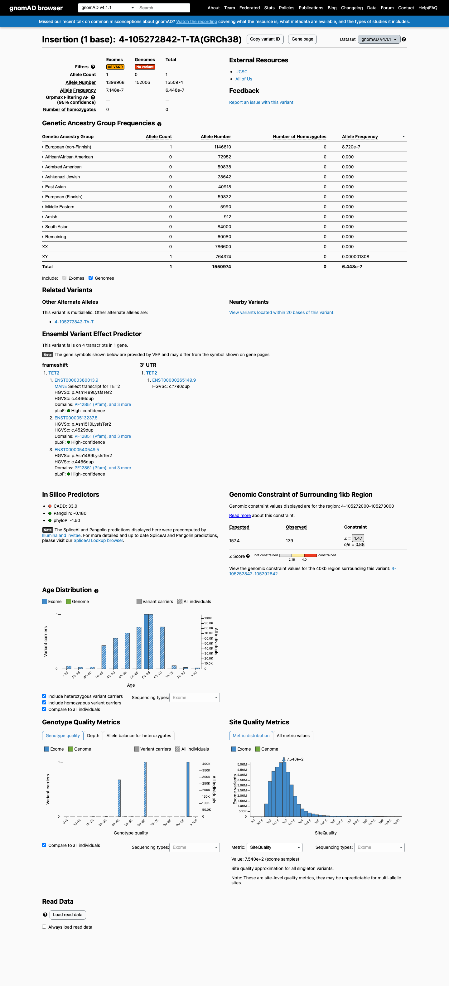 gnomAD v4.1 screenshot