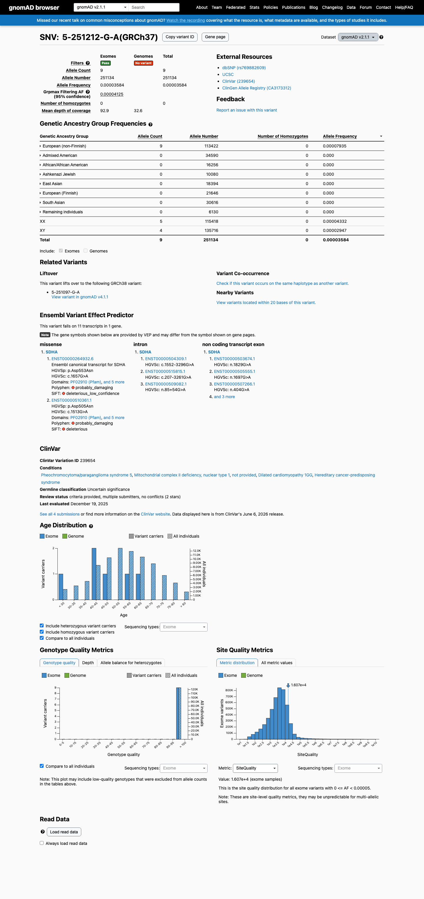 gnomAD v2.1 screenshot