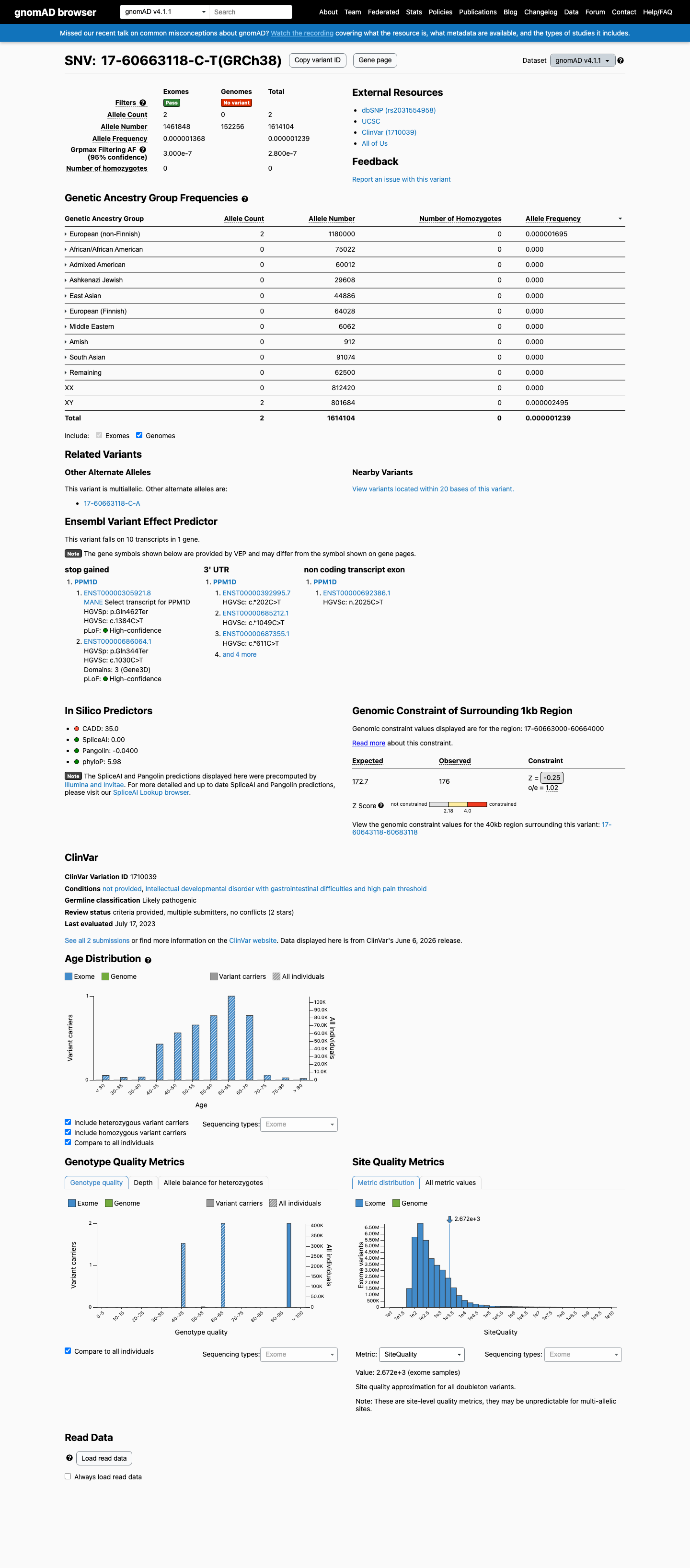 gnomAD v4.1 screenshot